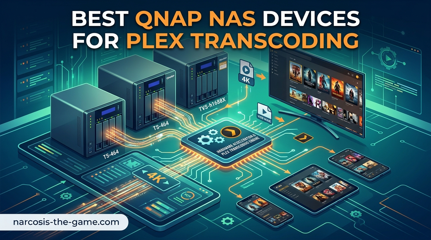 Best QNAP NAS Devices for Plex Transcoding
