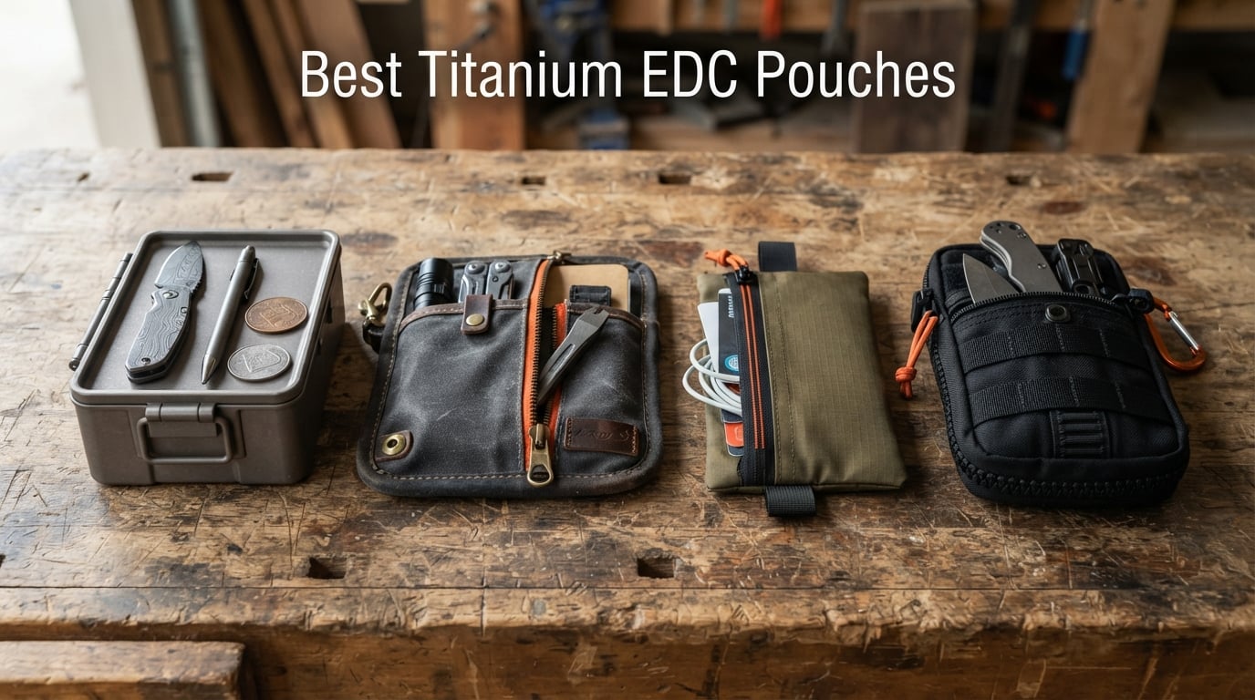 Best Titanium EDC Pouches