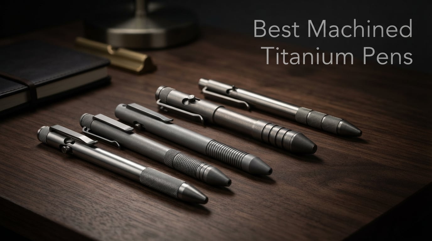 Best Machined Titanium Pens