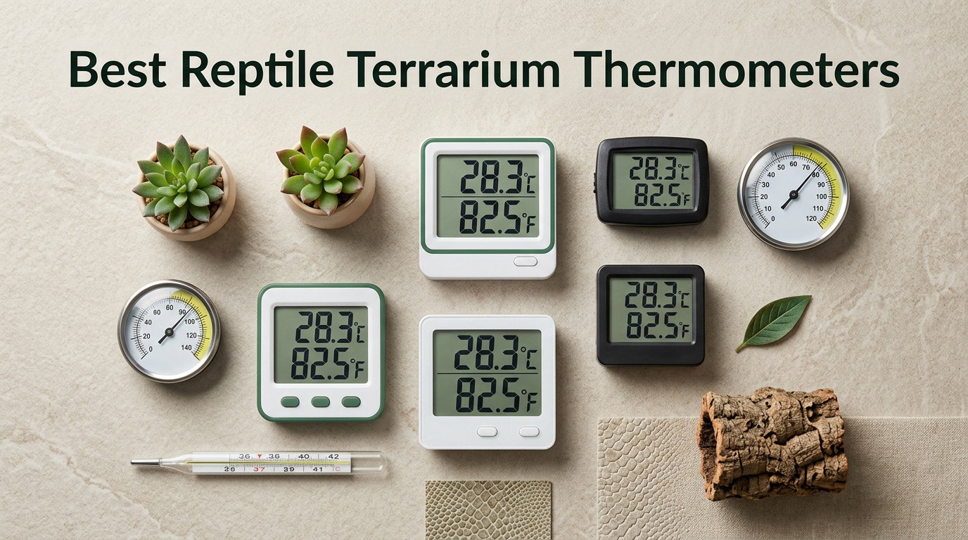 Best Reptile Terrarium Thermometers