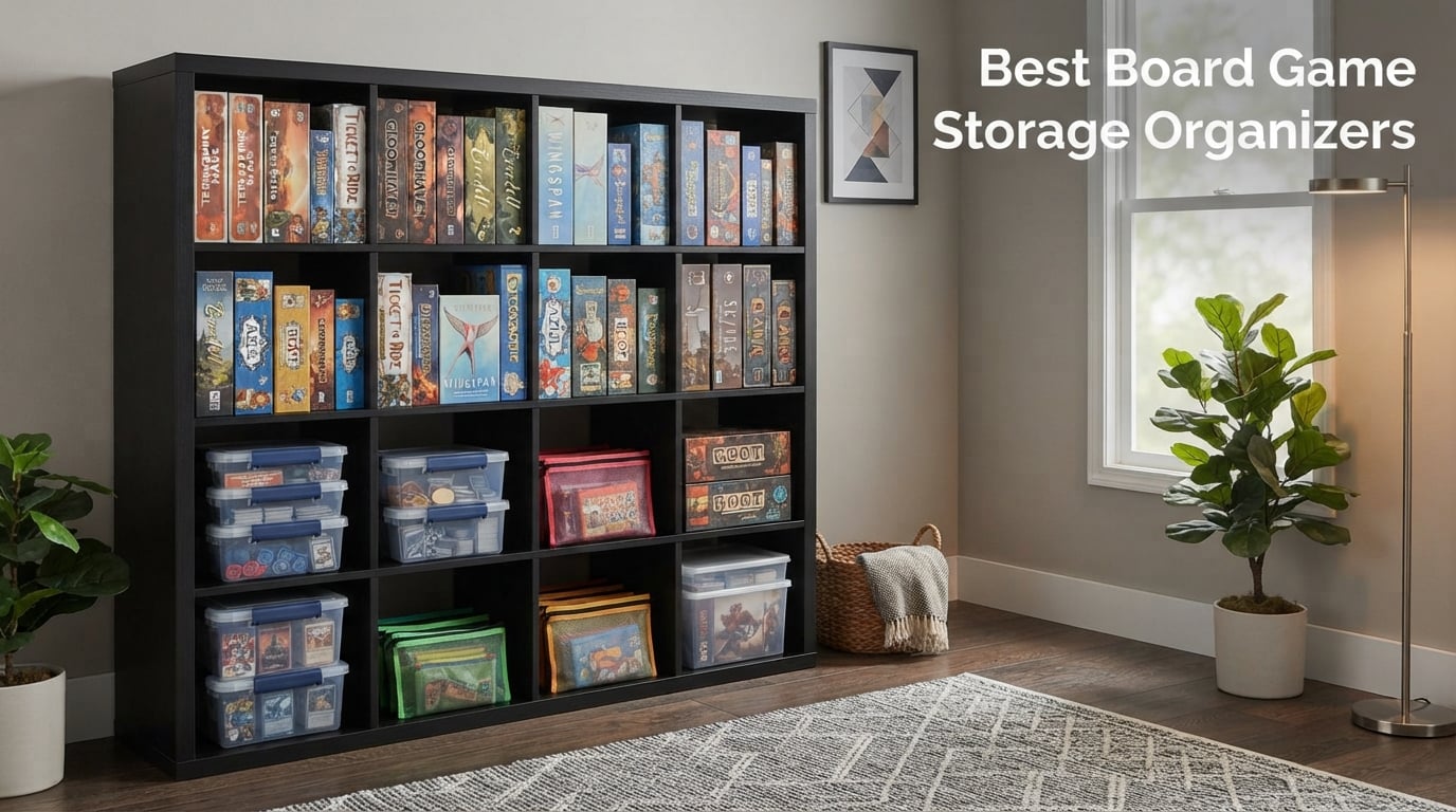 Best Board Game Storage Organizers