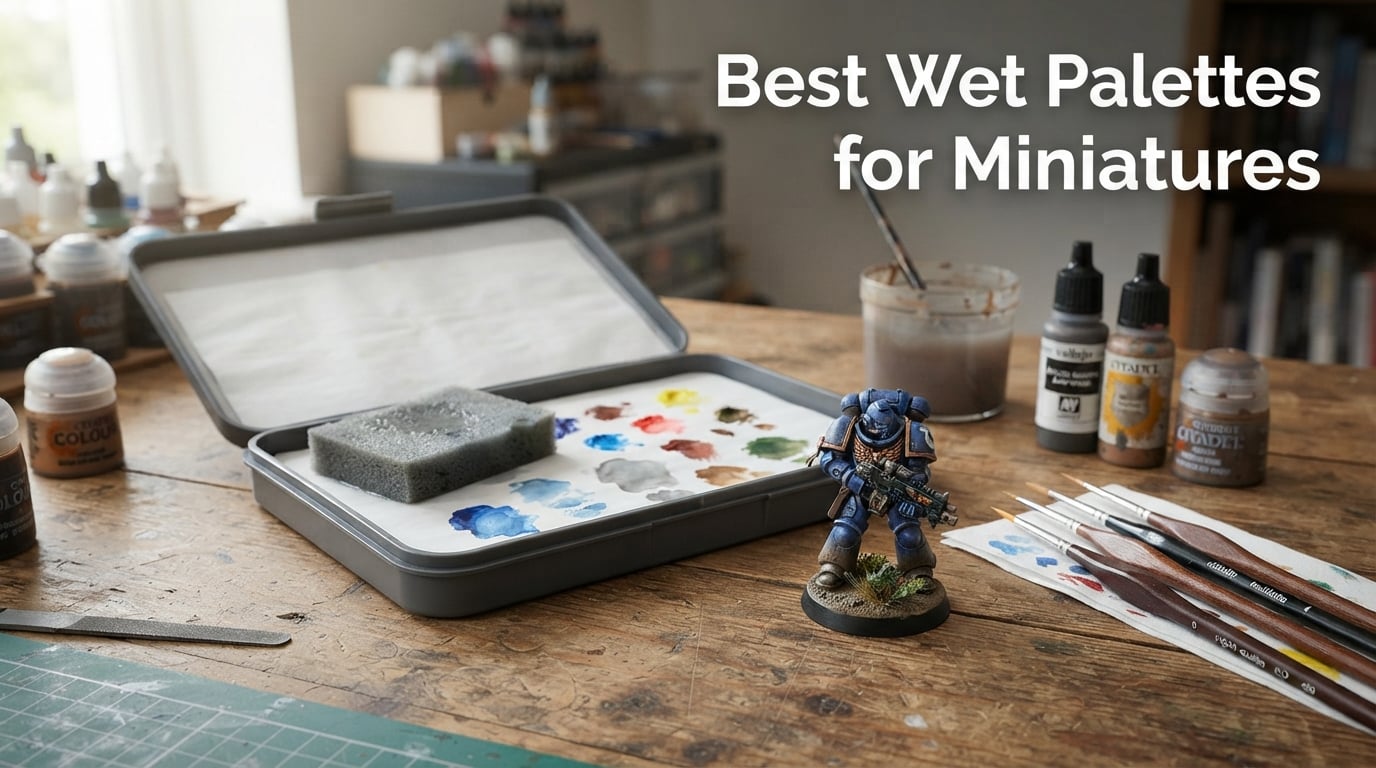 Best Wet Palettes for Miniatures
