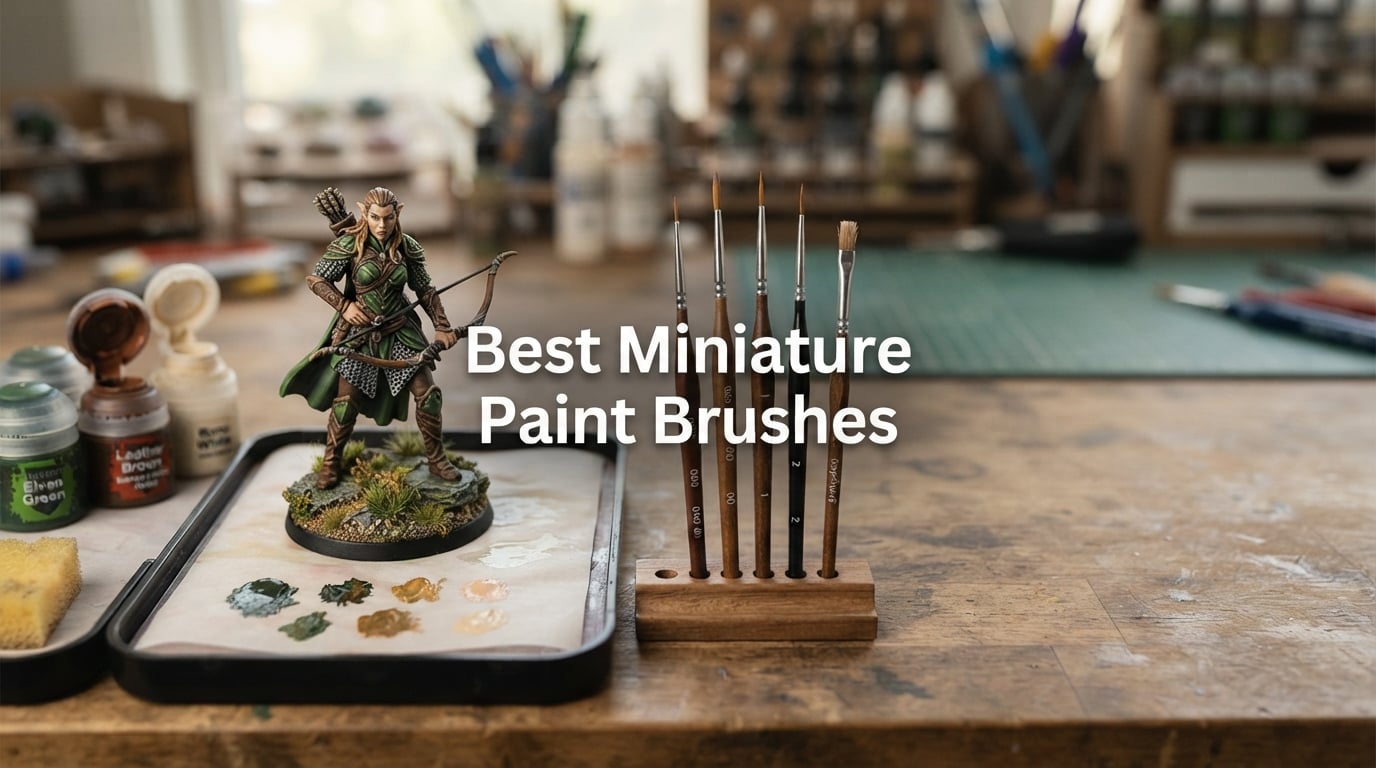 Best Miniature Paint Brushes