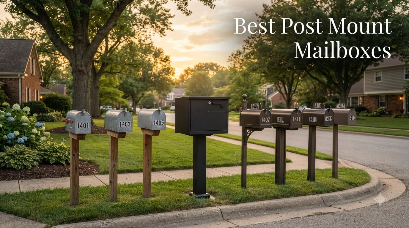 Best Post Mount Mailboxes