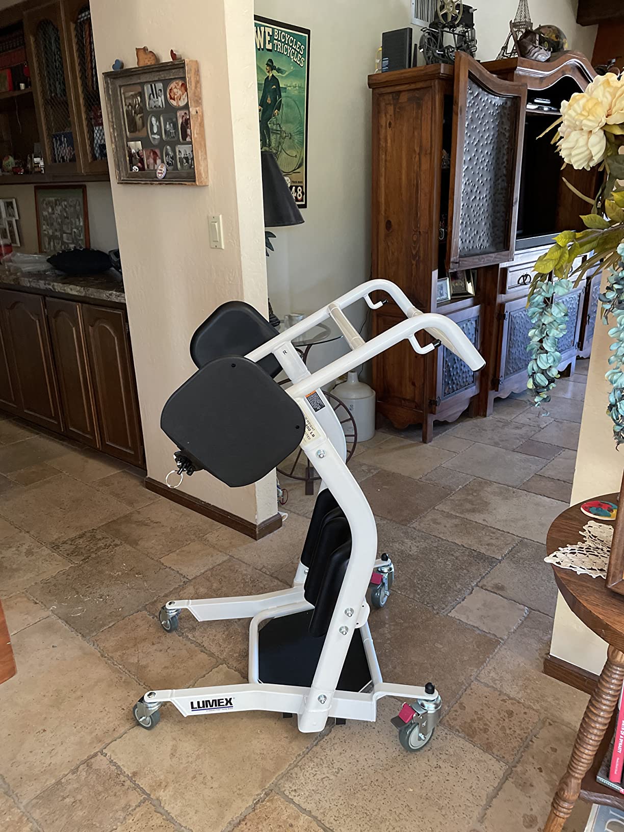Lumex LF1600 Stand Assist, Sit to Stand Patient Lift for Elderly Seniors, Chair Transfer & Standing Support Aid customer photo 1
