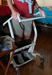 Lumex LF1600 Stand Assist, Sit to Stand Patient Lift for Elderly Seniors, Chair Transfer & Standing Support Aid customer photo 2