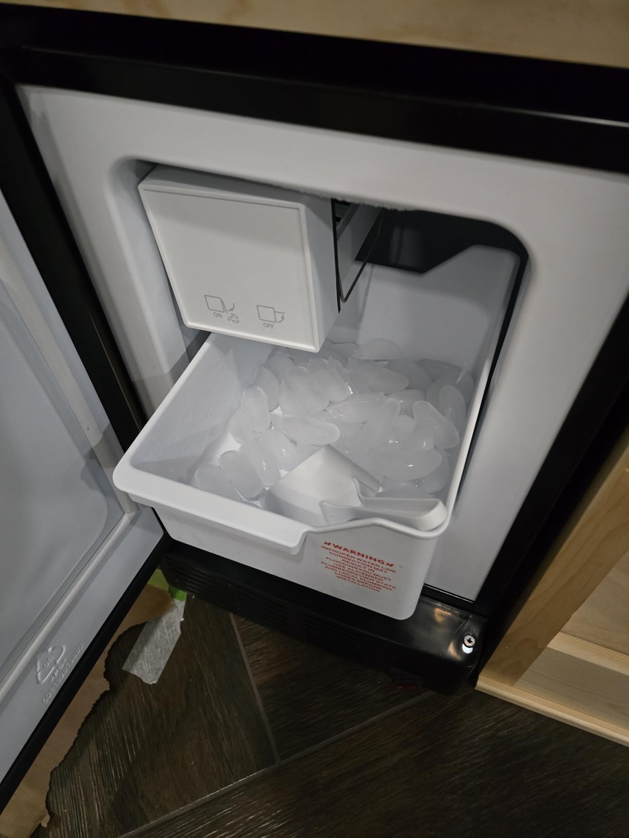 Whynter Built-In Stainless Steel Ice Maker, Undercounter, UIM-155 customer photo 1