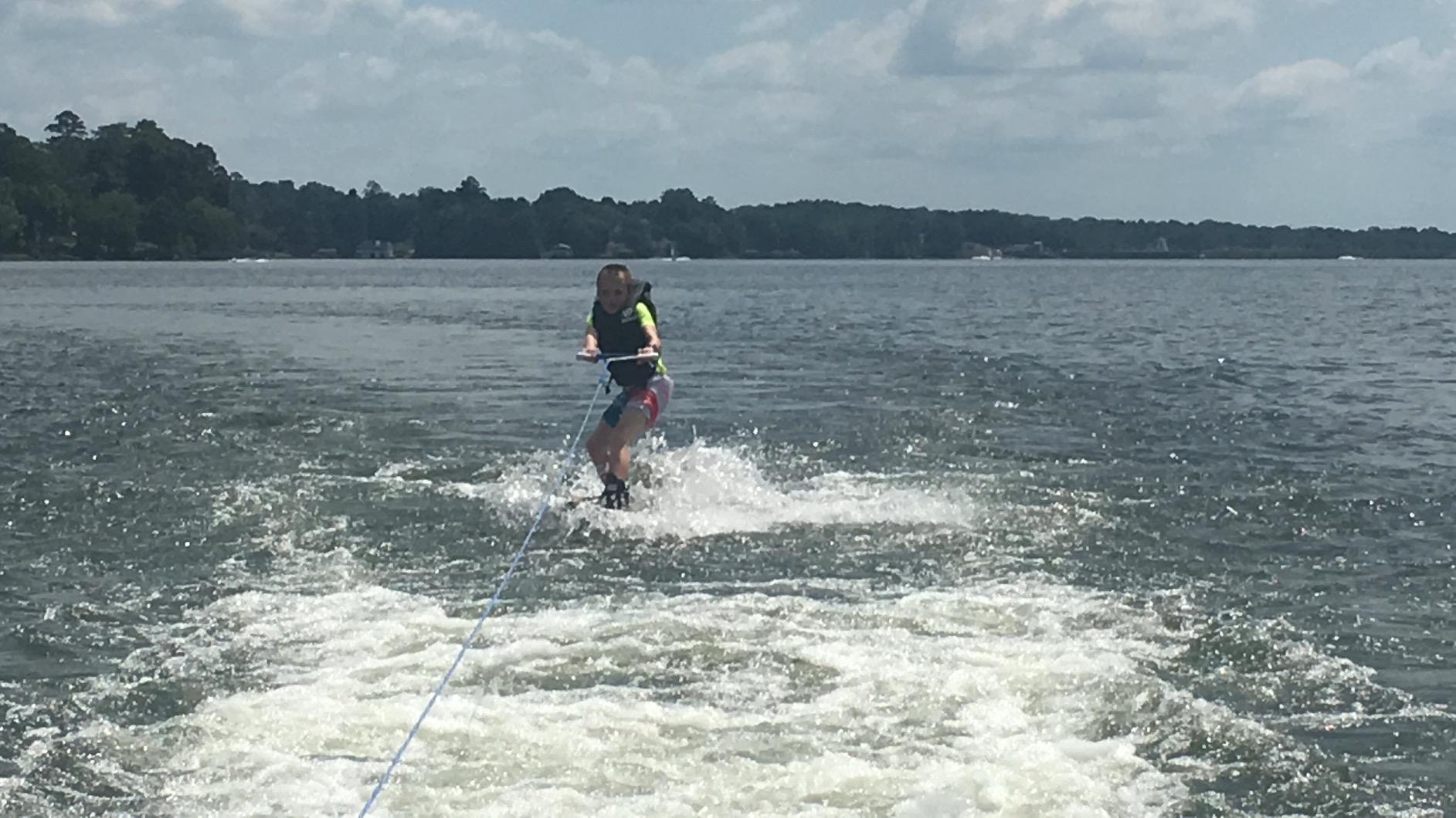 Rave Sports Impact Wakeboard with Charger Boots, Orange/Blk (PV1802677) customer photo 1