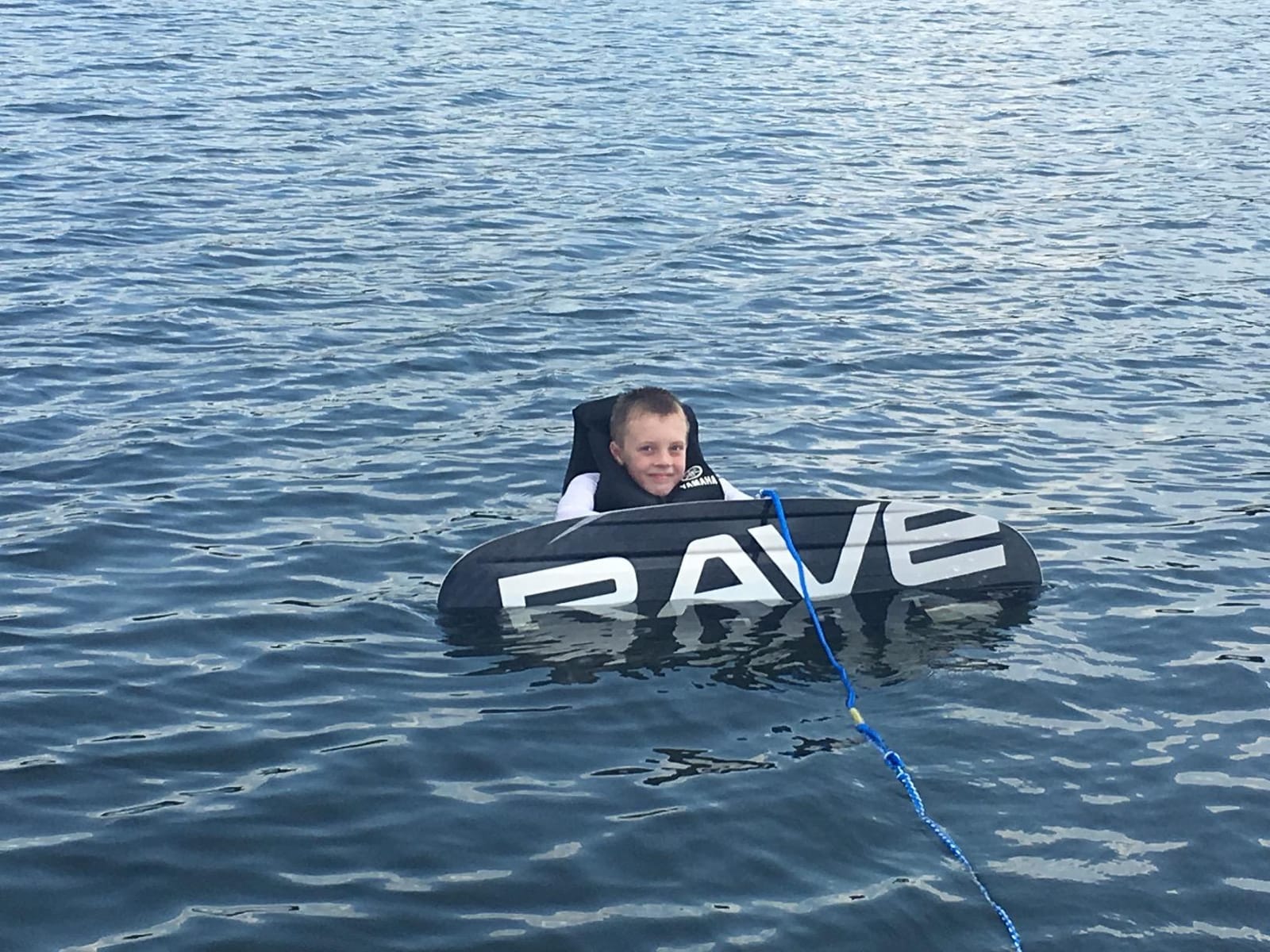 Rave Sports Impact Wakeboard with Charger Boots, Orange/Blk (PV1802677) customer photo 2
