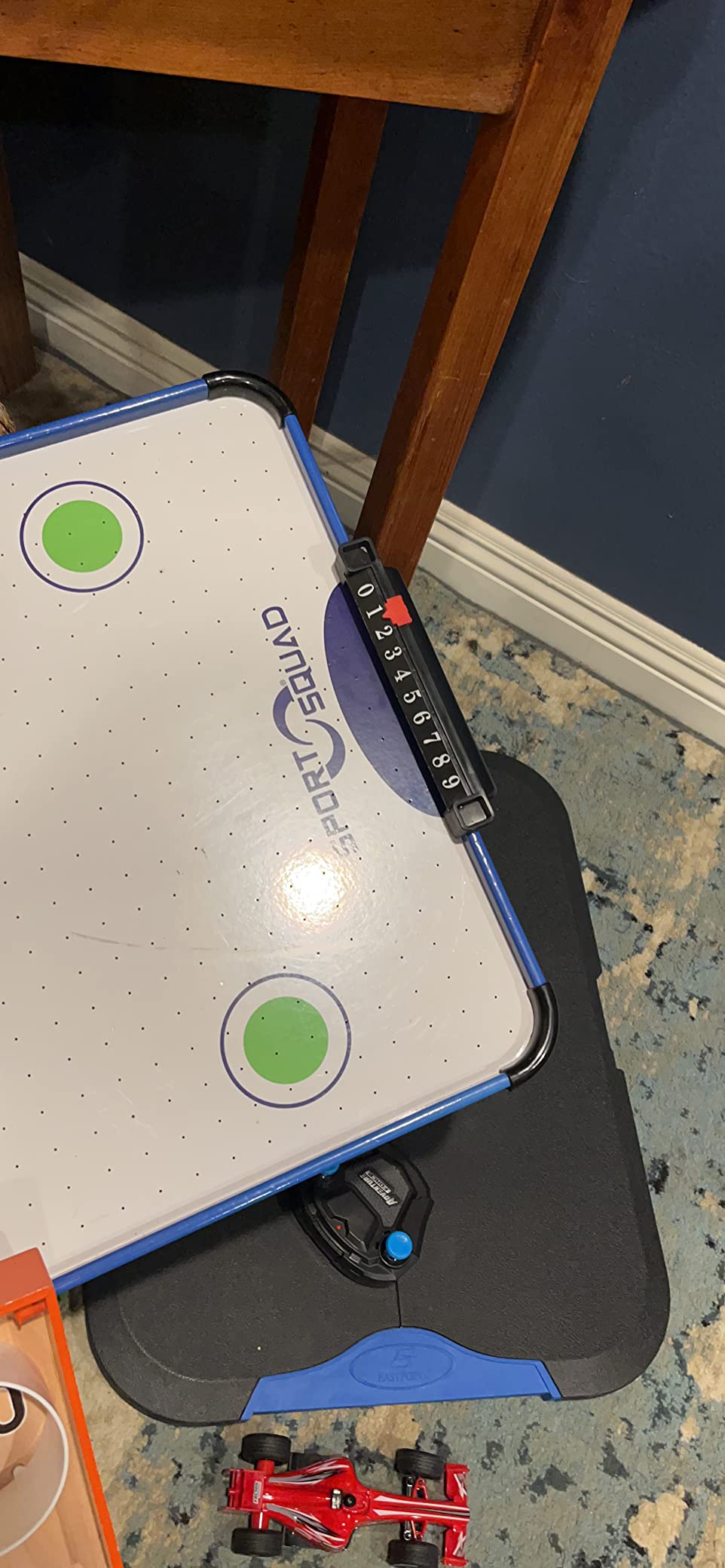 Sport Squad HX40 40 inch Table Top Air Hockey Table for Kids and Adults - Electric Motor Fan - Includes 2 Pushers and 2 Air Hockey Pucks customer photo 1