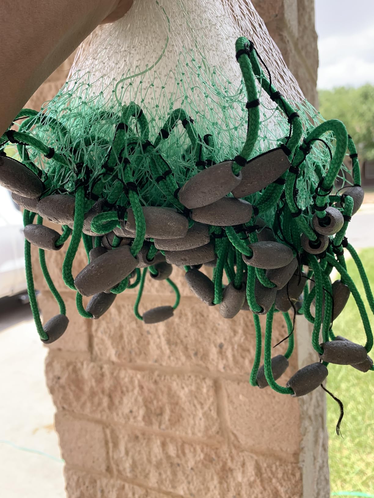 Betts Hi Tider 8-Feet Mono Cast Net with Lead Weight and 3/8-Inch Mesh customer photo 2