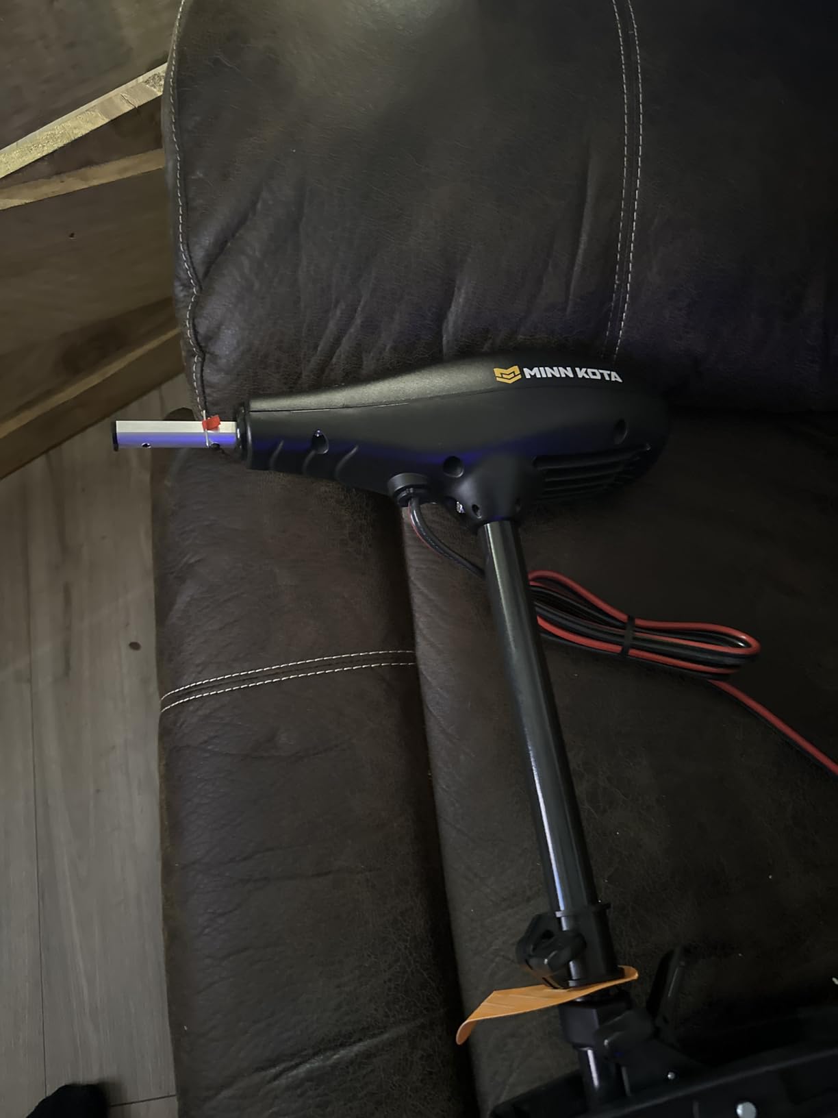 Minn Kota Endura Max Transom-Mount Electric Trolling Motor – 55 Lb. Thrust, 42 In. Shaft, Freshwater customer photo 2