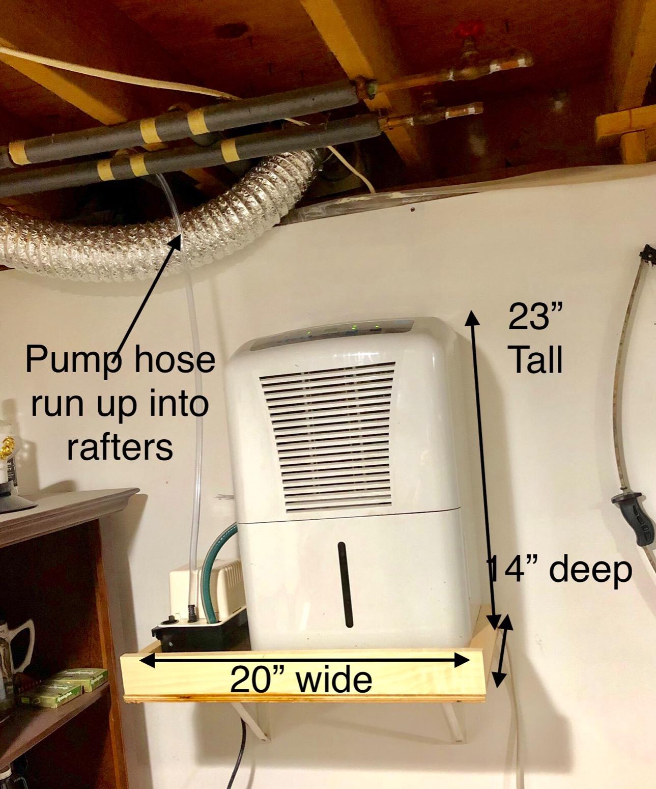 Little Giant VCMA-15ULST 115 Volt, 65 GPH, 1/50 HP Automatic Condensate Removal Pump for HVAC/Refrigeration Systems/Dehumidifiers with Overflow Detection Switch and 20-Foot Tubing customer photo 1