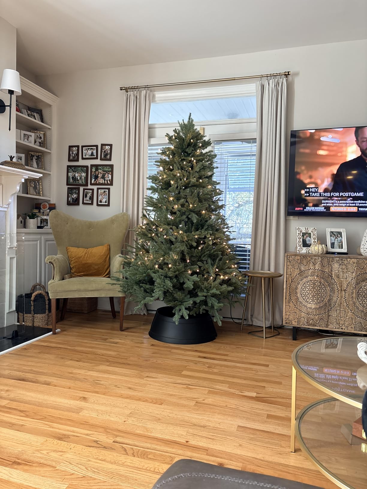 Balsam Hill BH Balsam Fir Full Tree - Realistic Artificial Christmas Tree with Premium Stand & Easy Assembly for Indoor Holiday Decorating, Unlit, 7.5ft customer photo 1