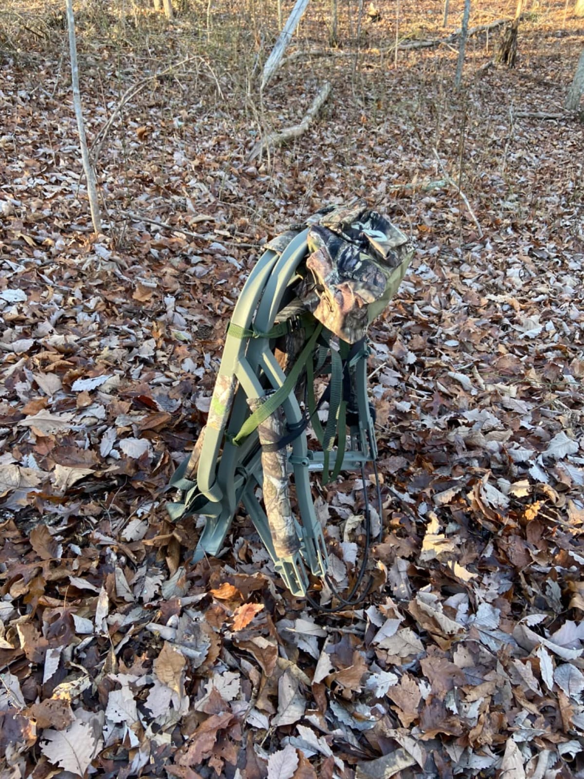 Summit Treestands Goliath SD Climbing Treestand, Mossy Oak customer photo 2