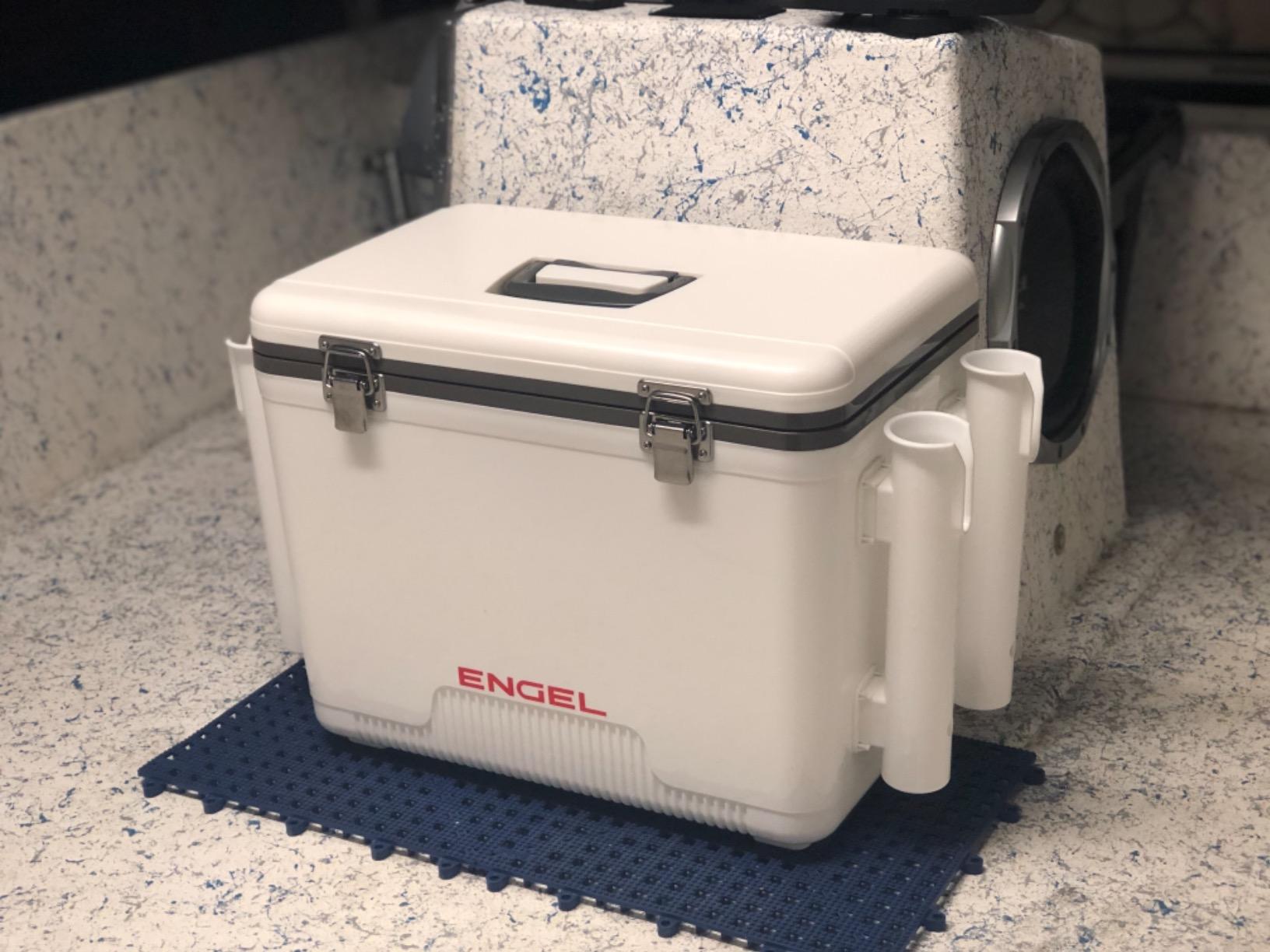 Engel UC30 Leak-Proof, Air Tight, Fishing Drybox Cooler with Built-in Fishing Rod Holders, Also Makes The Perfect Hard Shell Lunchbox for Men and Women customer photo 1