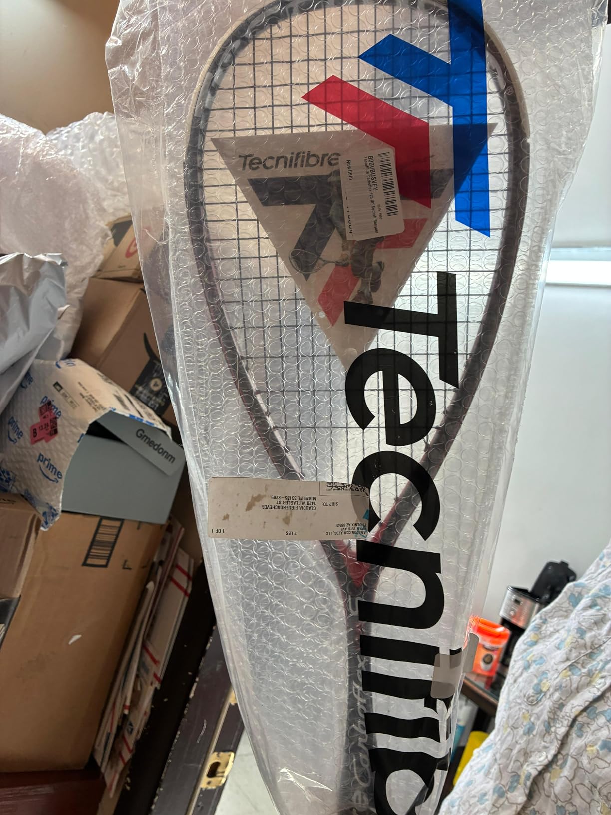 Tecnifibre Carboflex (S) Squash Racquet Series (125, 130, 135g Weights Available) customer photo 1