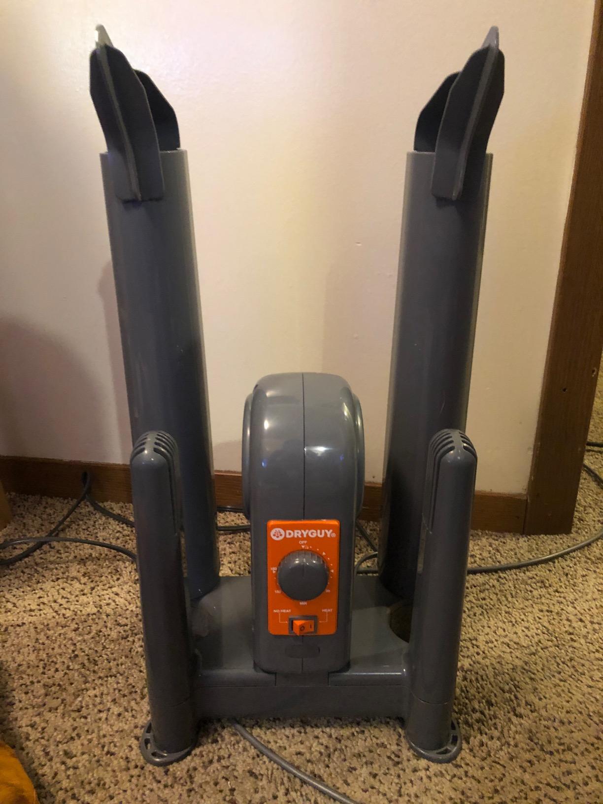 DryGuy Shoe, Boot, Garment & Gear Electric Dryer, 4 Port, Heat + Fan, Odor Eliminating, Home or Garage Use customer photo 2