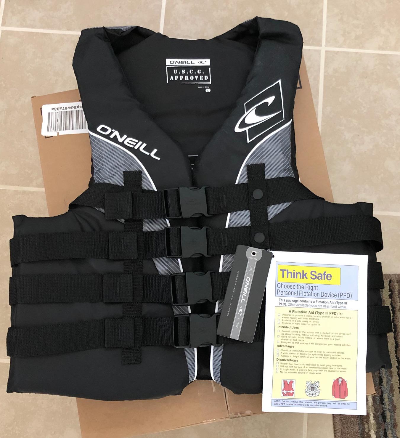 O'Neill Men's SuperLite USCG Approved Life Vest - Lightweight Men's Life Jacket for Boating, Wakeboarding, Waterskiing & Your Favorite Water Activities customer photo 1