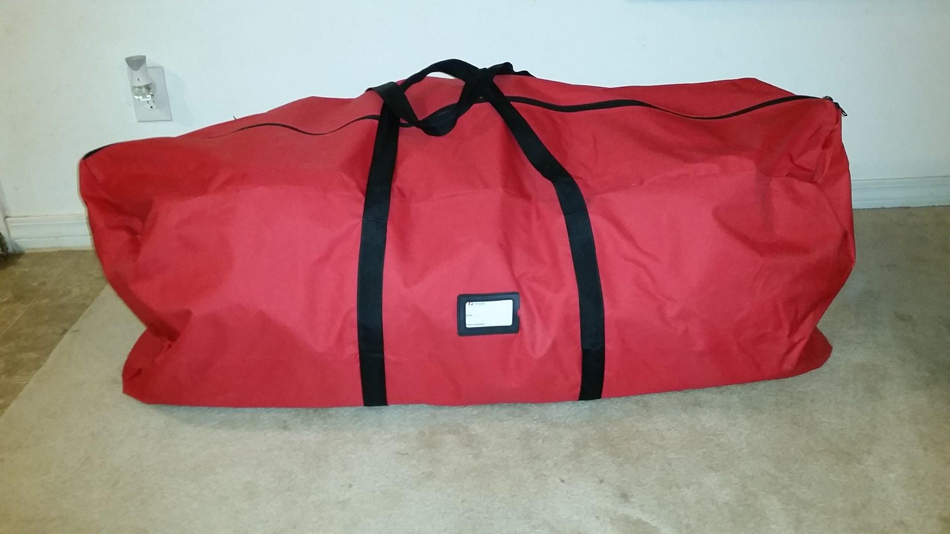 Heavy Duty Christmas Tree Storage Bag | Fits Up to 9 Ft. Tall Disassembled Tree | 25