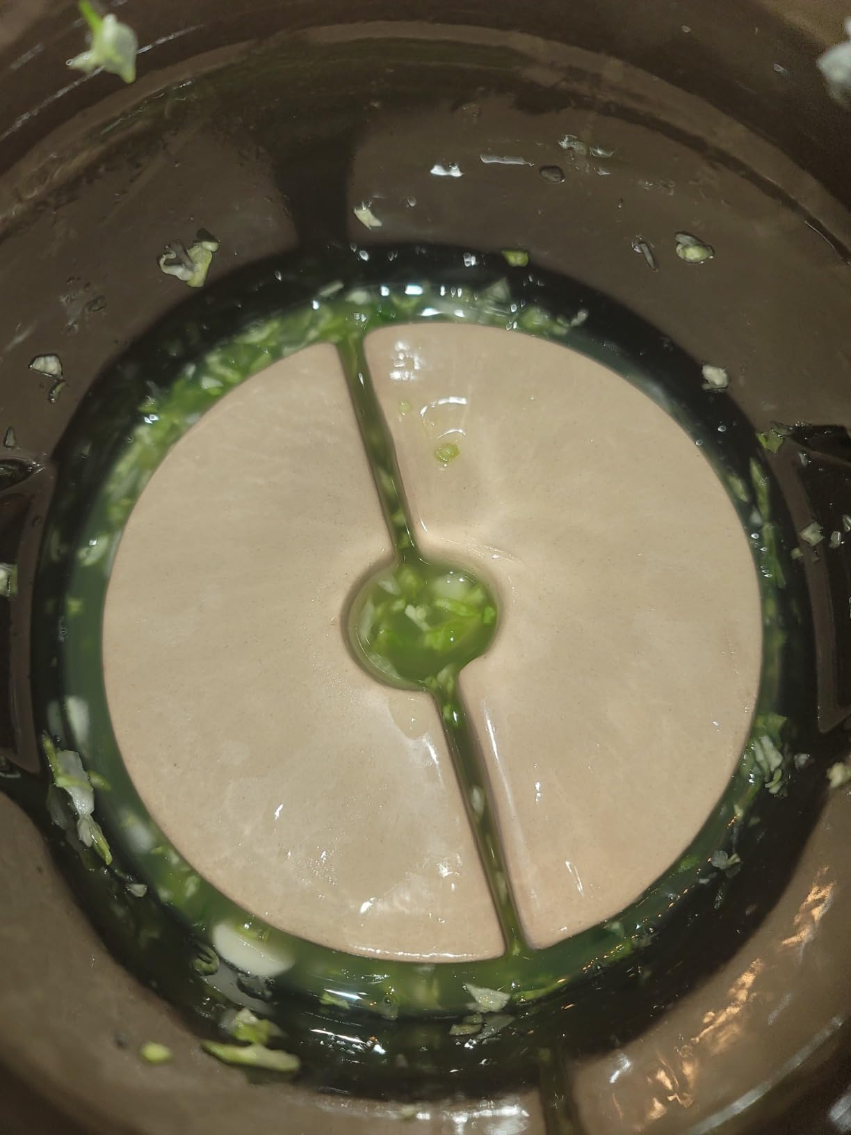 Fermentation Crock 1 Gallon - Sauerkraut Crock with Lid, Weights & Pounder customer photo 2