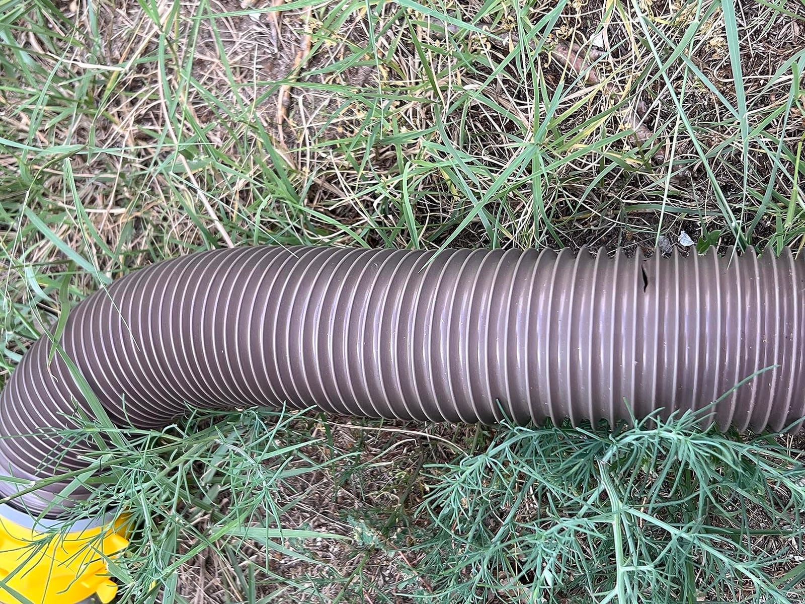 Camco Revolution 20-Ft Sewer Hose Kit - Features Translucent Elbow Fitting w/ 4-in-1 Adapter - Connects to 3