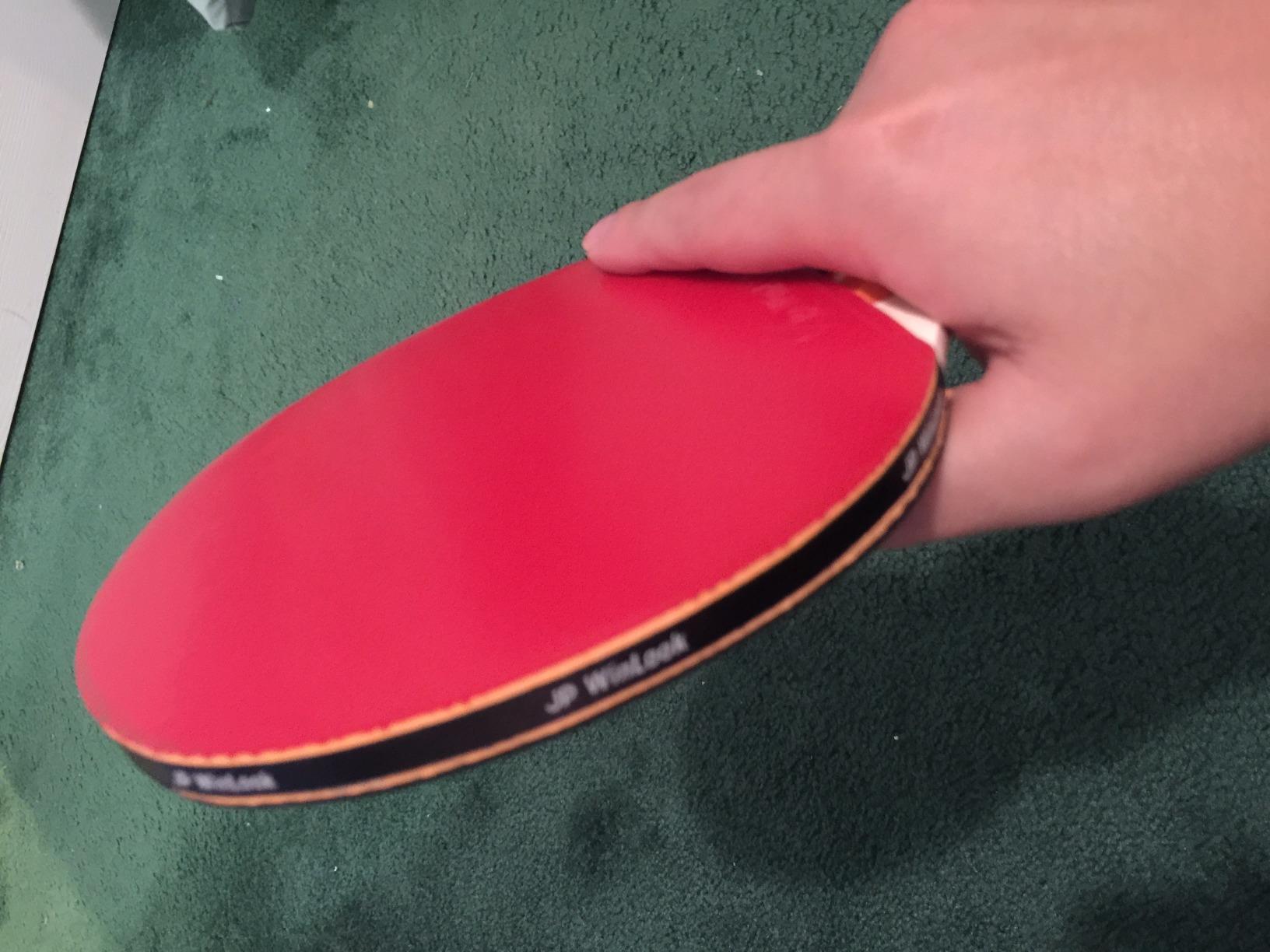 JP WinLook Ping Pong Paddles Sets - Portable Table Tennis Paddle Set with Ping Pong Paddles Professional Case & Ping Pong Balls - Premium Table Tennis Racket Player Set for Indoor & Outdoor Games customer photo 1