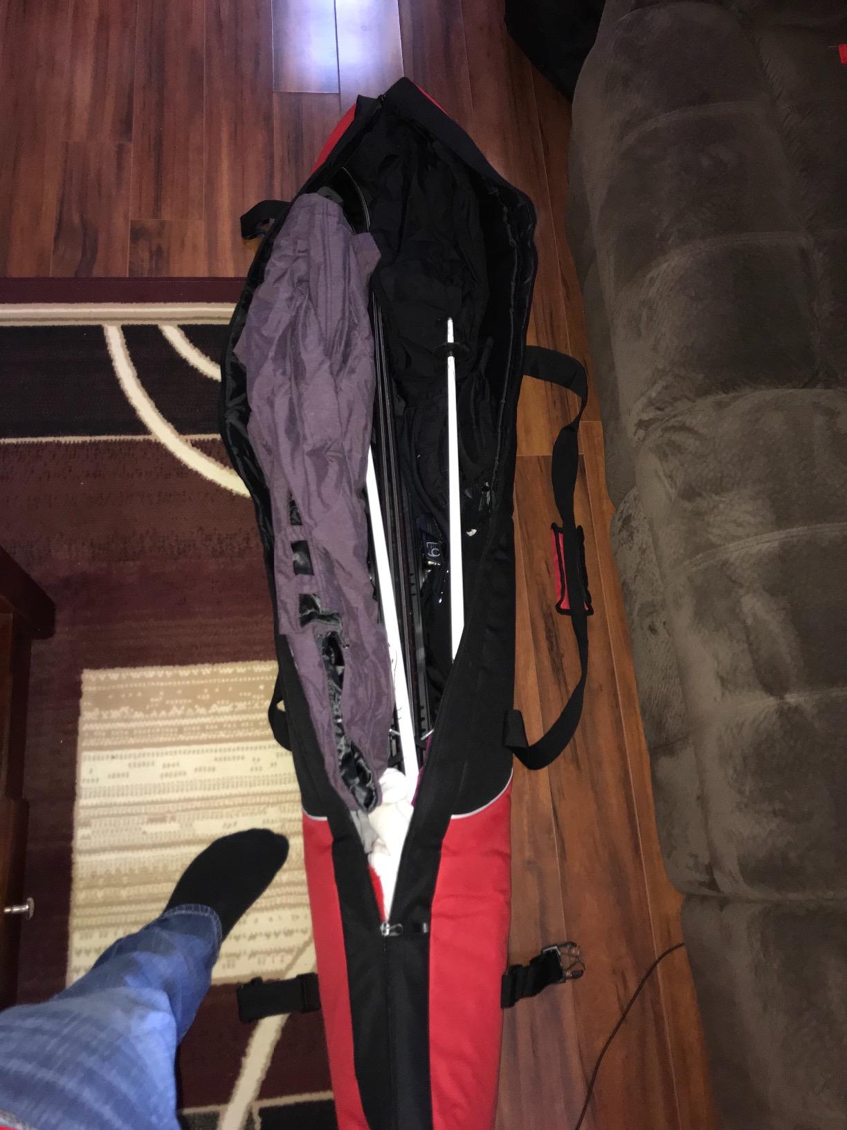 Athletico Mogul Padded Ski Bag - Fully Padded Single Ski Travel Bag customer photo 1