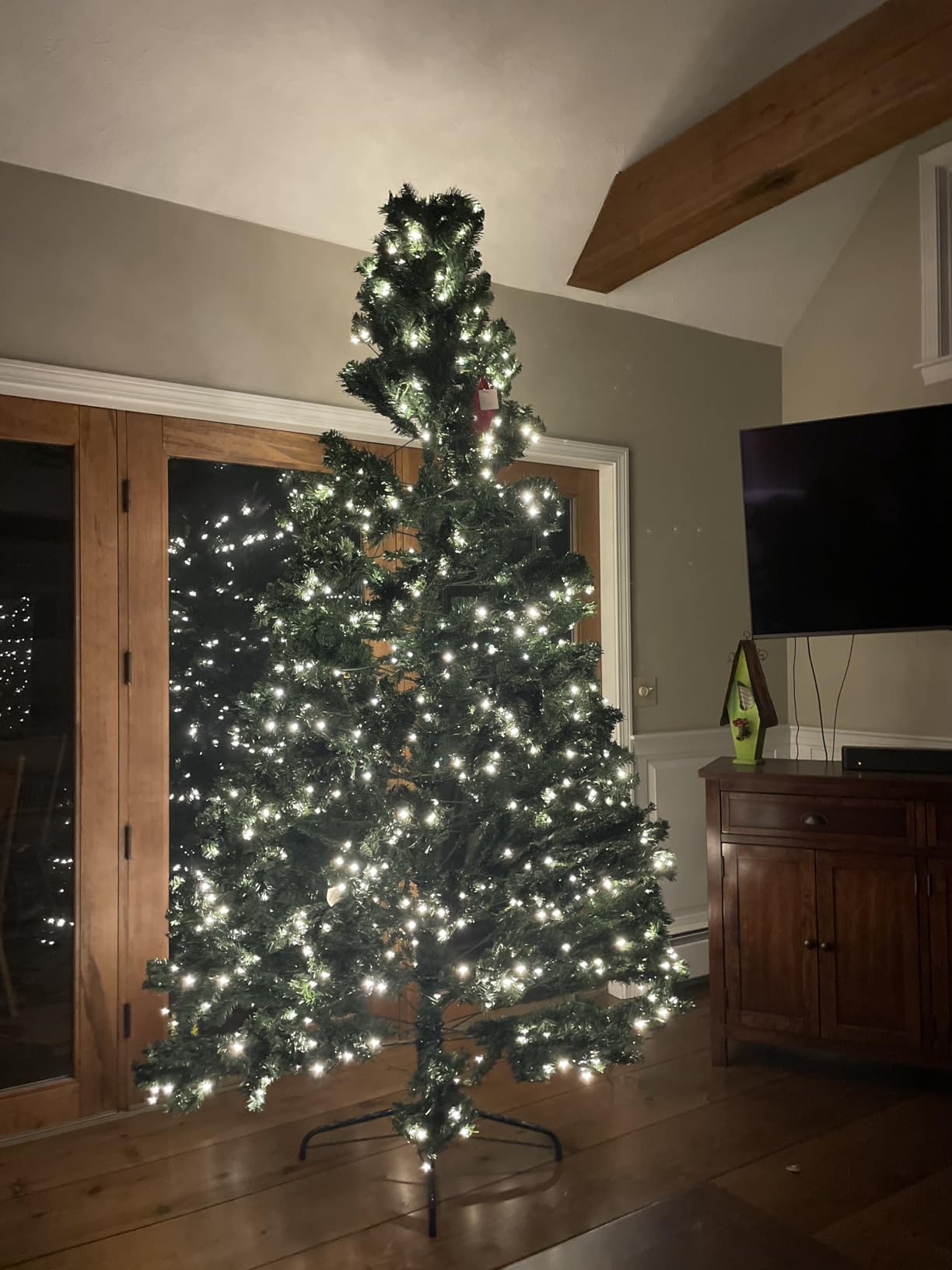 Best Choice Products Artificial Christmas Tree, 9ft Premium Pre-Lit Realistic Spruce Holiday Décor w/Dense Branches, Metal Base - Green Spruce customer photo 1