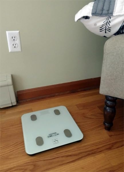 FITINDEX Smart Scale for Body Weight, BMI & Body Fat, 13 Metrics, Bluetooth | Digital Bathroom Weighing Scale with BMI, Body Fat, Muscle Mass, Accurate for Weight Loss, 400lbs, FSA Eligible HSA customer photo 2