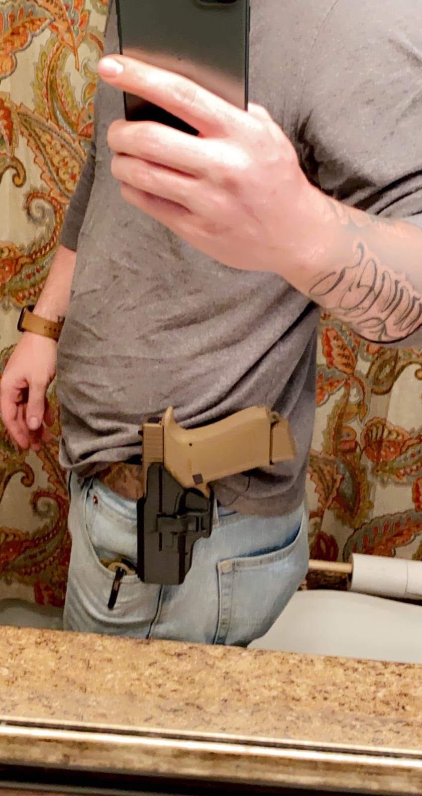 G19 Gun Holster for Glock 19 Gen 1-5, Glock 23 32 Gen 1-4, Glock 19X/44/45 customer photo 1