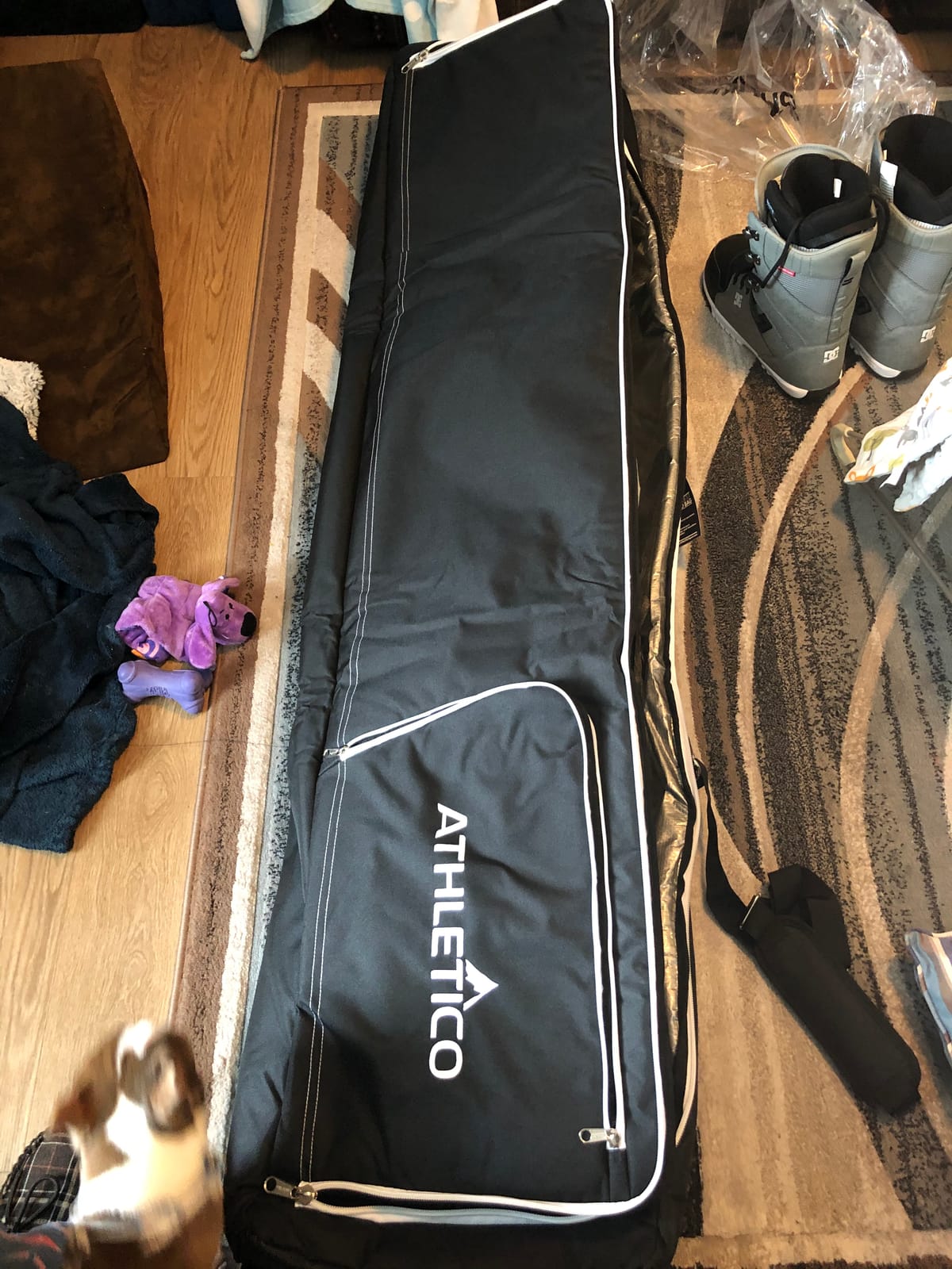 Athletico Conquest Padded Snowboard Bag With Wheels - Travel Bag for Single Snowboard and Snowboard Boots customer photo 1