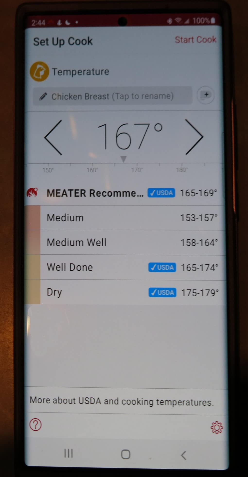 MEATER Plus Smart Meat Thermometer, Honey, Bluetooth, 165ft, Grill & Oven | 165ft Bluetooth range for BBQ, grill, oven, smoker, air fryer, kitchen. Great for steak, chicken, turkey. Recipes in app. customer photo 2