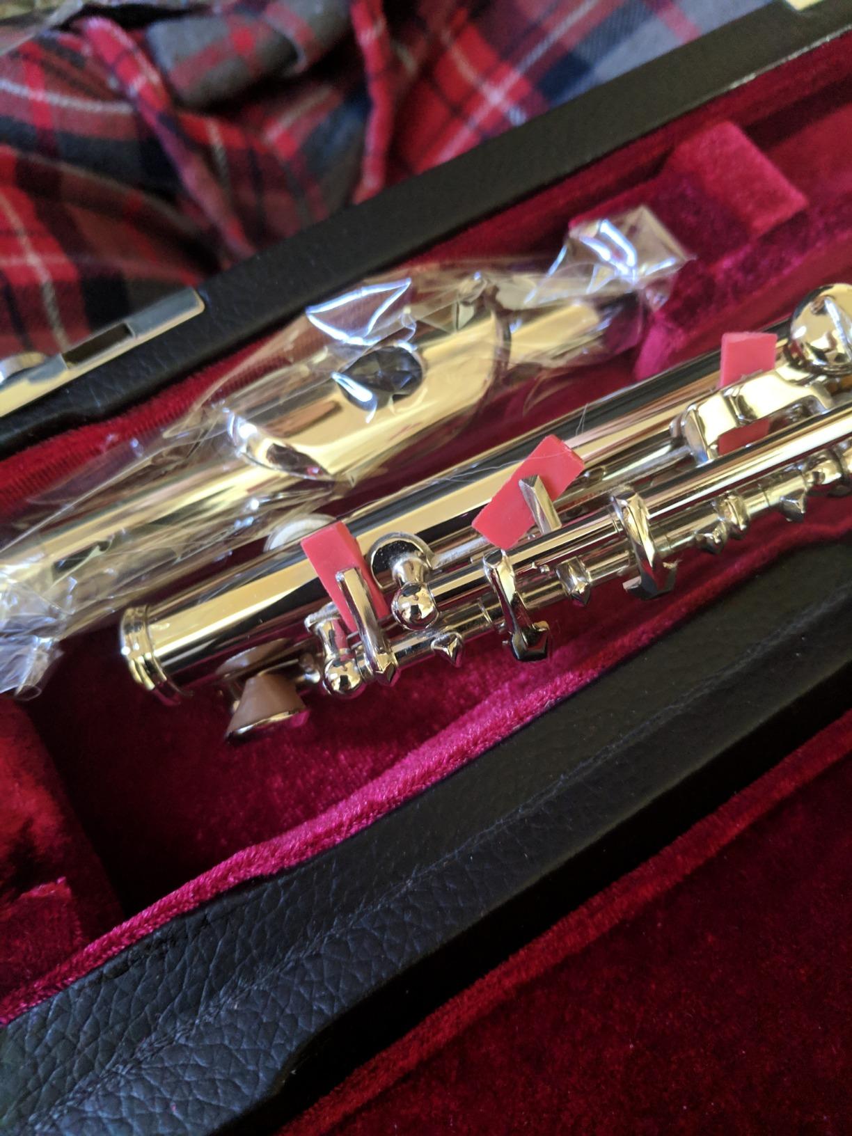 Eastar Key of C Beginner Student Piccolo, Case Full Kit, Nickel, EPC-1 customer photo 2