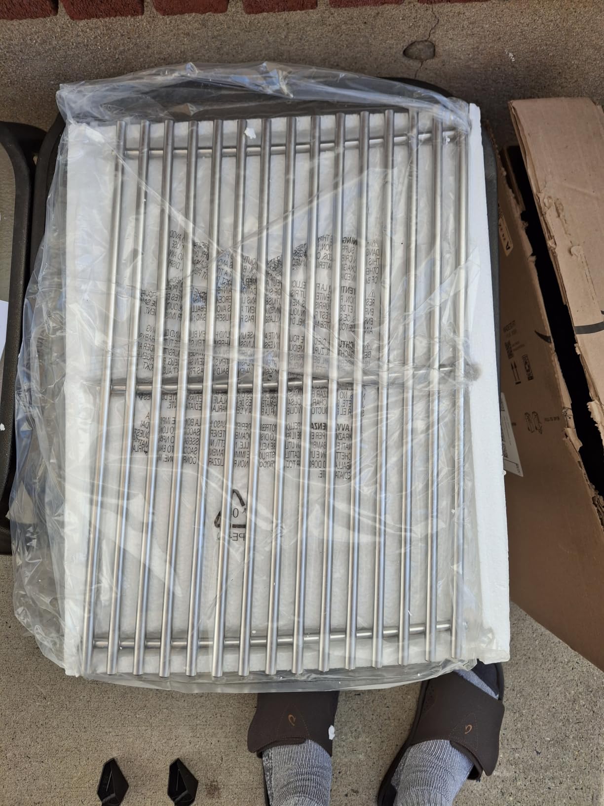 QuliMetal 7638 7639 Grill Grates Replacement for Weber Spirit 300 Series, Grill Parts for Spirit E/S310 E/S315 320 330 SP320, Spirit 700, Genesis 1000-3500, Gold & Silver B/C Gas Grill customer photo 2