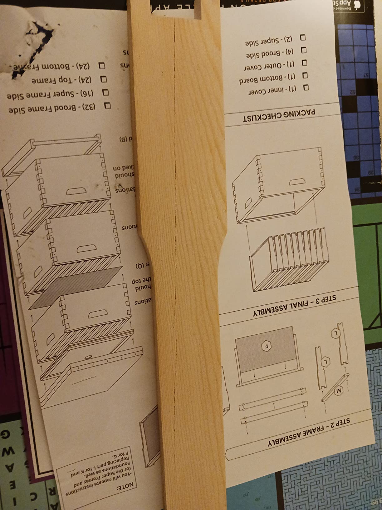 Hoover Hives Complete 8-Frame Beehive Kit - Wax-Coated Fir Wood, Includes 2 Deep Brood Boxes, 1 Medium Super, Langstroth Frames & CellTech Foundations - Durable, Weather-Resistant Beekeeping Supplies customer photo 1