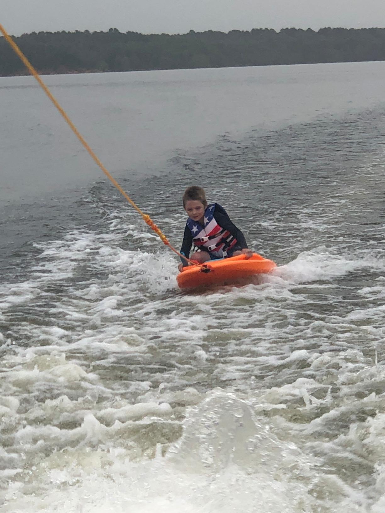 ZUP Coast Board All-in-One Kid's Wakeboard, Trainer Board, Kneeboard, and Water Skis with Rope Handle, Ideal for Water Sports and Boating, Perfect for Beginners and Young Riders customer photo 2