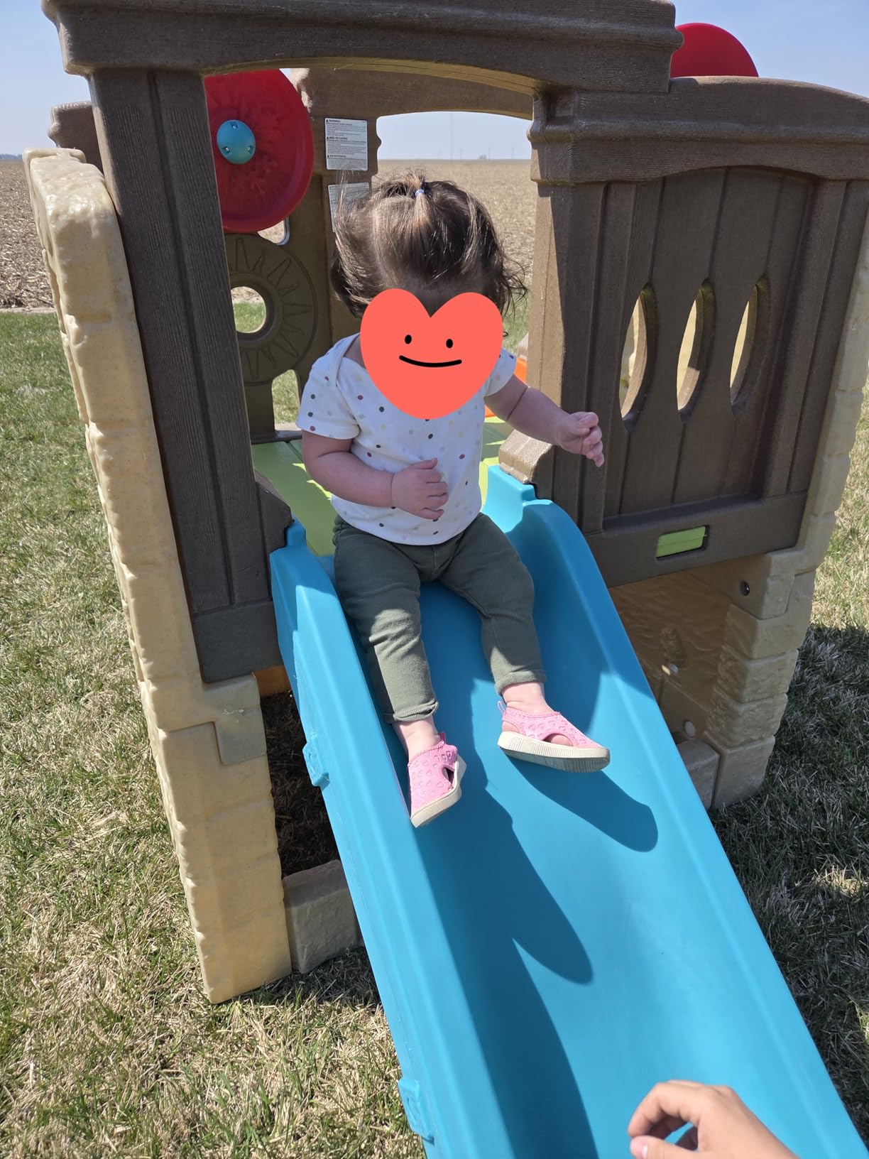 Step2 Woodland Climber II Kids Playset, Ages 2 -6 Years Old, Toddler Slide and Climbing Wall, Outdoor Playground for Backyard, Sturdy Plastic Frame, Easy Set Up customer photo 1