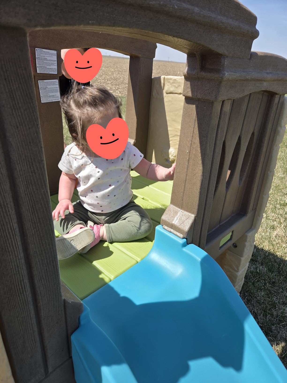 Step2 Woodland Climber II Kids Playset, Ages 2 -6 Years Old, Toddler Slide and Climbing Wall, Outdoor Playground for Backyard, Sturdy Plastic Frame, Easy Set Up customer photo 2