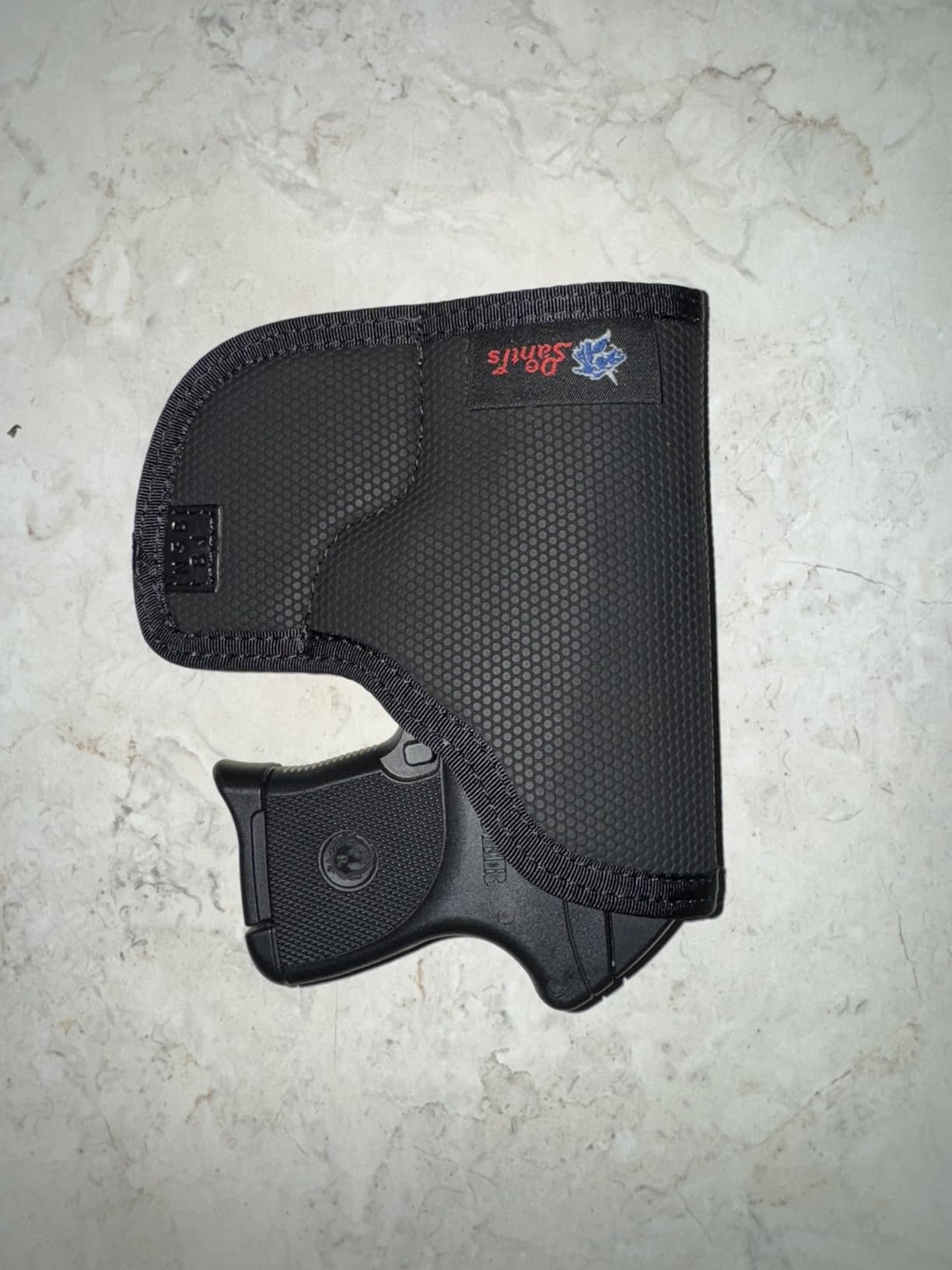 DeSantis Nemesis - Gun Pocket Holsters for Concealed Carry, Concealed Pocket Holster for Pistols, Revolvers, Soft, Designed for Comfort & Discreet Carry, Ambidextrous customer photo 1