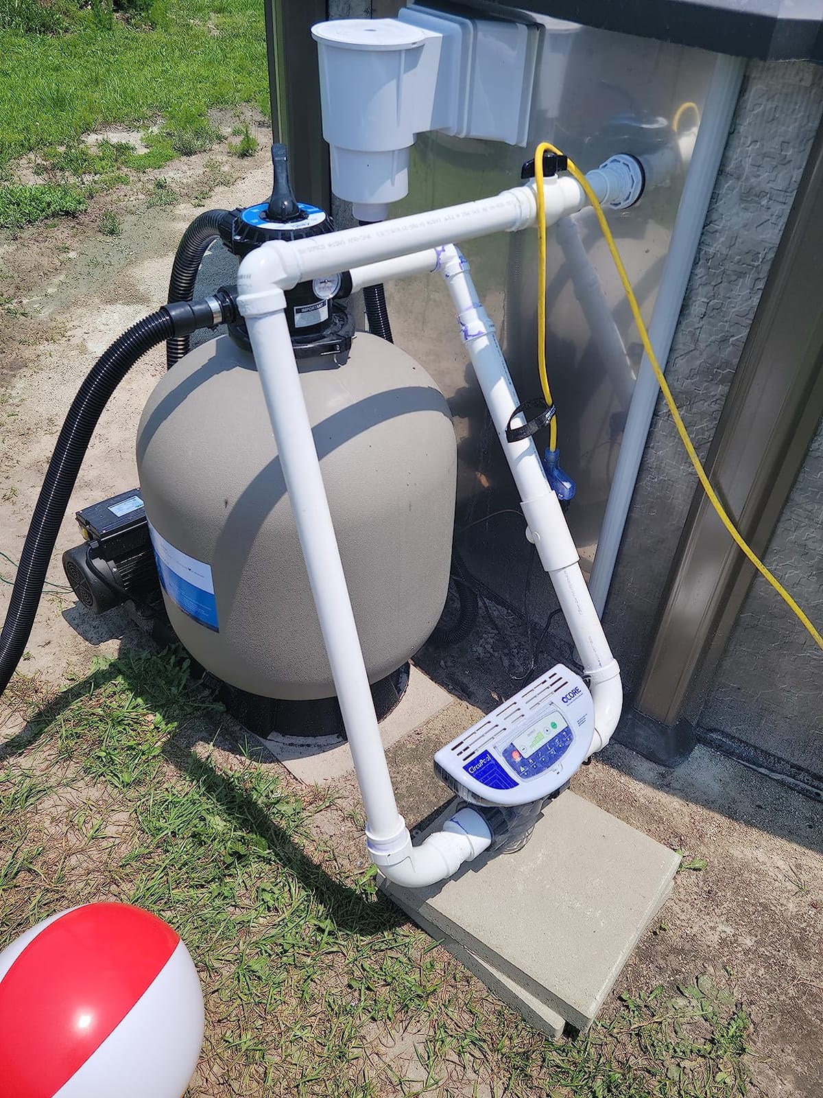 CircuPool CORE35 Salt Chlorinator System | 8 Year Manufacturer Warranty | No DIY Install Penalty | USA Titanium | 1.4 lb CL Output | Electronic Chlorine Generator for Pools up to 35,000 Gallons customer photo 1