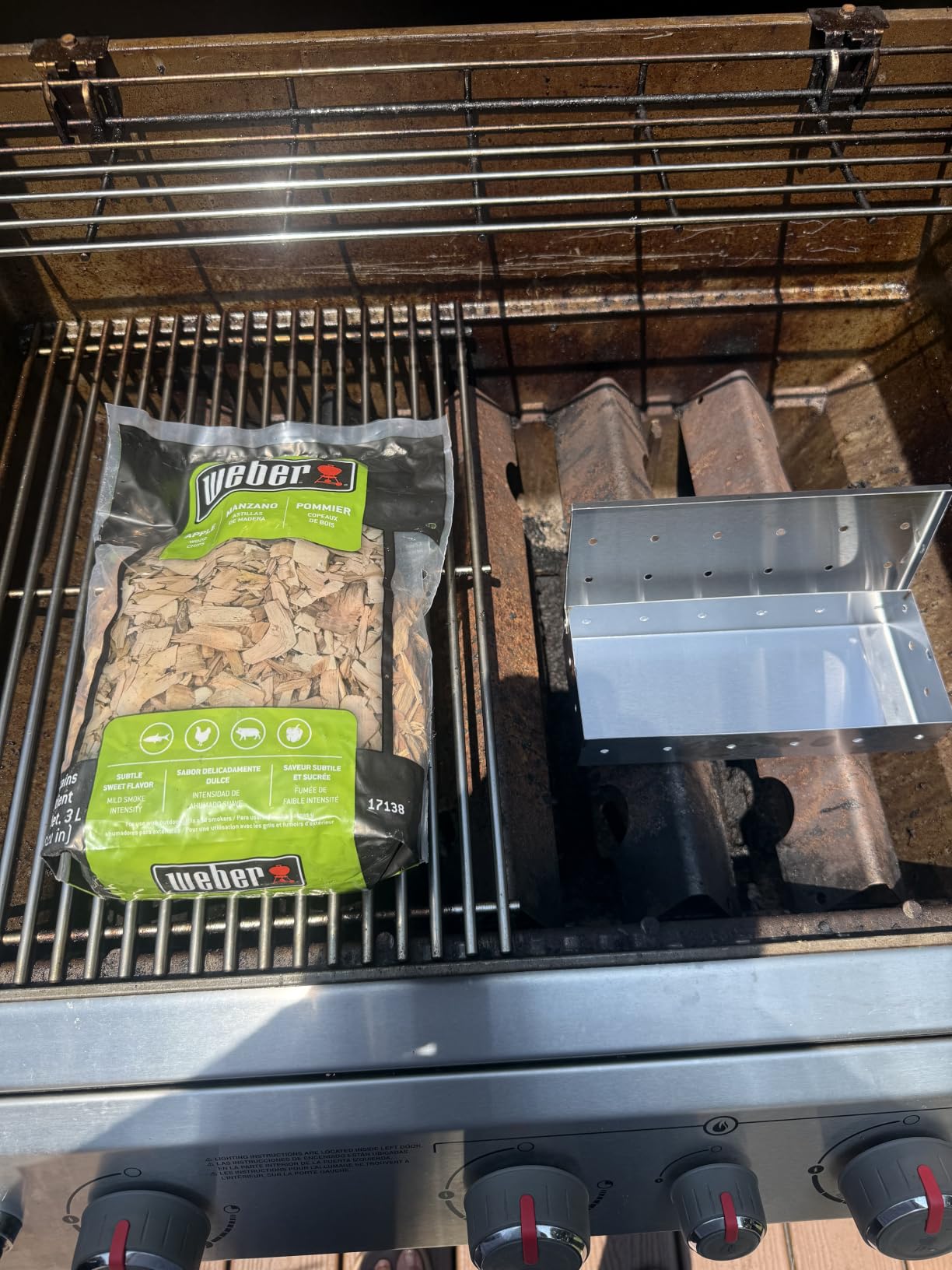 Kaluns Universal Stainless Steel Smoker Box, Gas or Charcoal Grill Smoke Box, Works with Wood Chips, add Delicious Smoked Flavor, Hinged Lid,Warp Free Grill Accessories customer photo 2