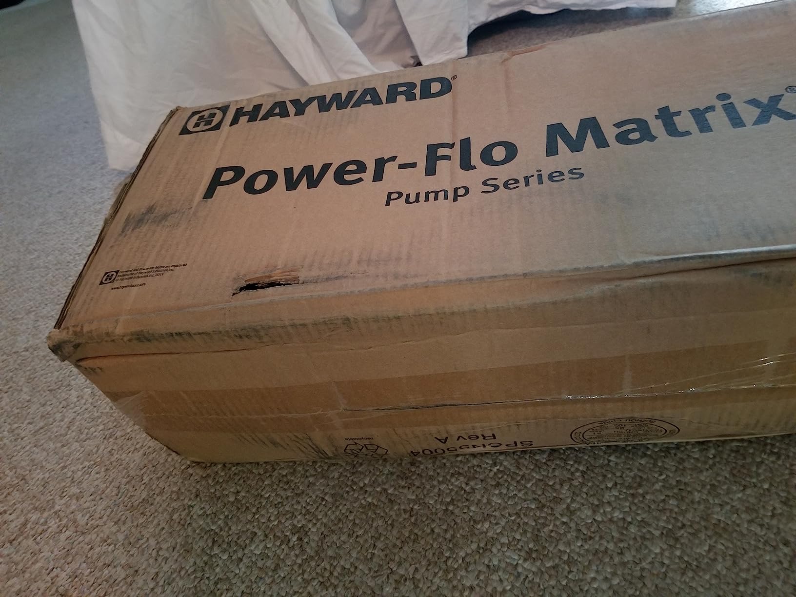 Hayward W3SP1593 PowerFlo Matrix Above Ground Pool Pump, 1.5 HP customer photo 2