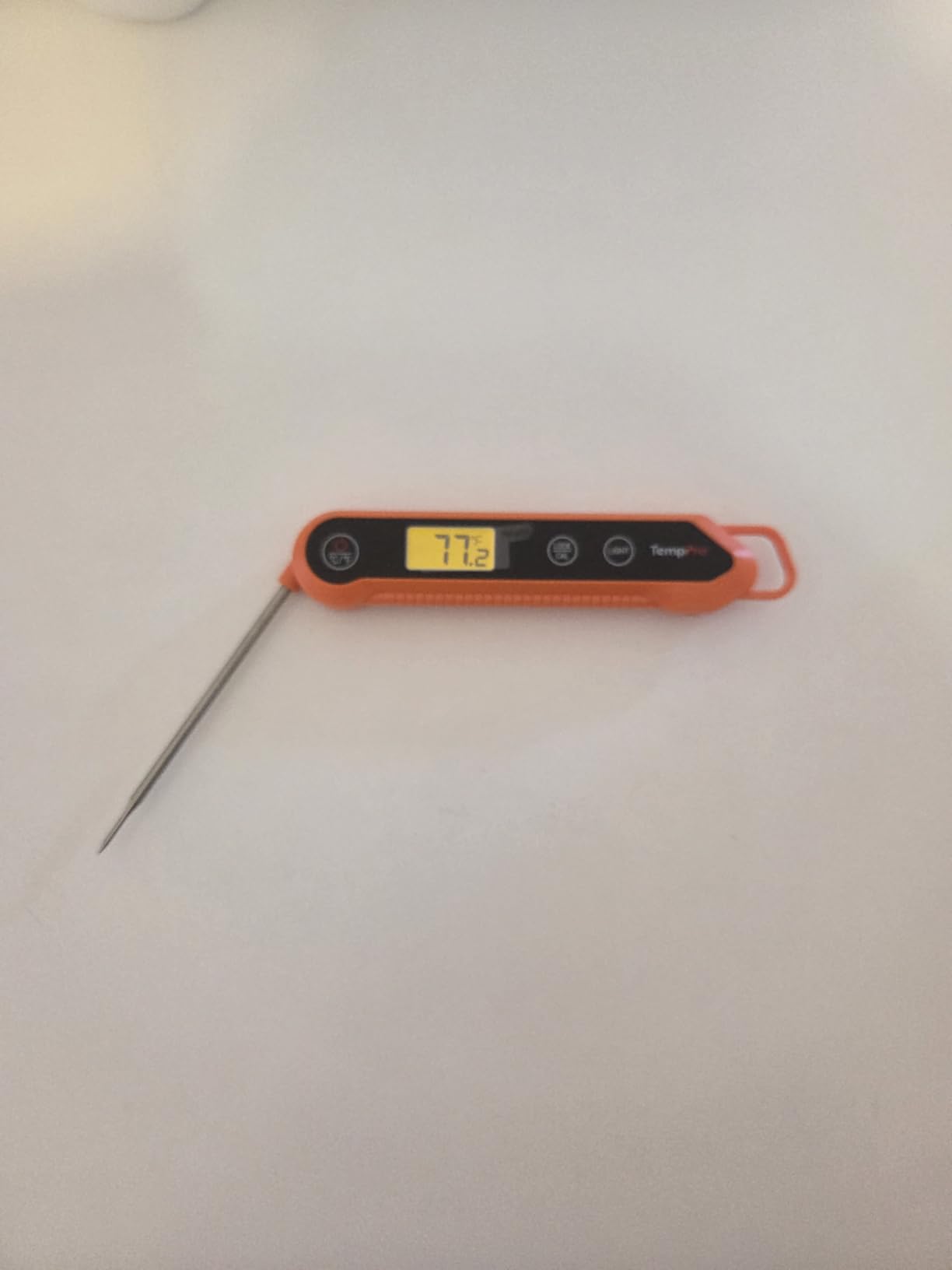 TempPro TempSwift 1 Sec Meat Thermometer Digital for Kitchen Cooking Food | 3.9 inches Long Probe, Calibration, Backlight, Bread Baking Sourdough Liquids Candy Making Accessories (Previously ThermoPro) customer photo 2