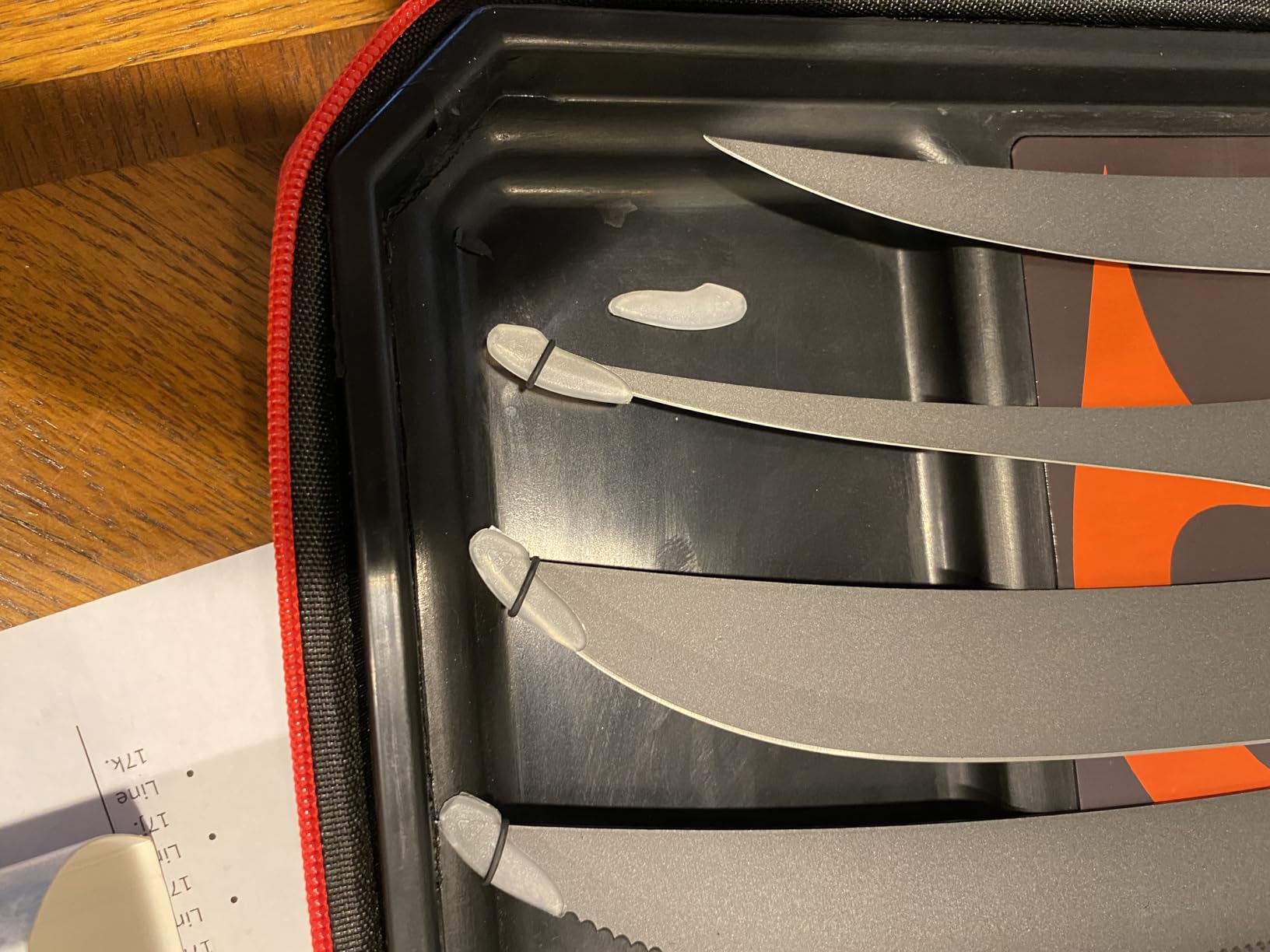 BUBBA Multi-Flex Interchangeable Blade Kit, with Non-Slip Grip Handle, 2 Ti-Nitride S.S. Coated Non-Stick Blades and Case for Fishing customer photo 1