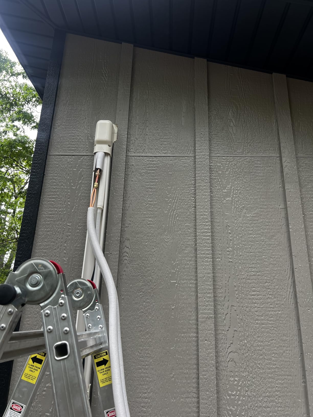 Senville Mini Split Line Set Cover Kit for AC, 20 Ft, 3 Inch customer photo 1