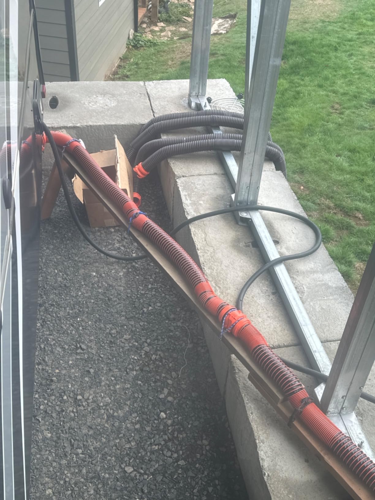 Camco RhinoEXTREME 20' RV Sewer Hose Kit - Premium Sewer Kit - Pre-Assembled & Ready-to-Use - Includes 4-in-1 Dump Station Adapter & Storage Caps - Crush & Abrasion Resistant (21012) customer photo 2