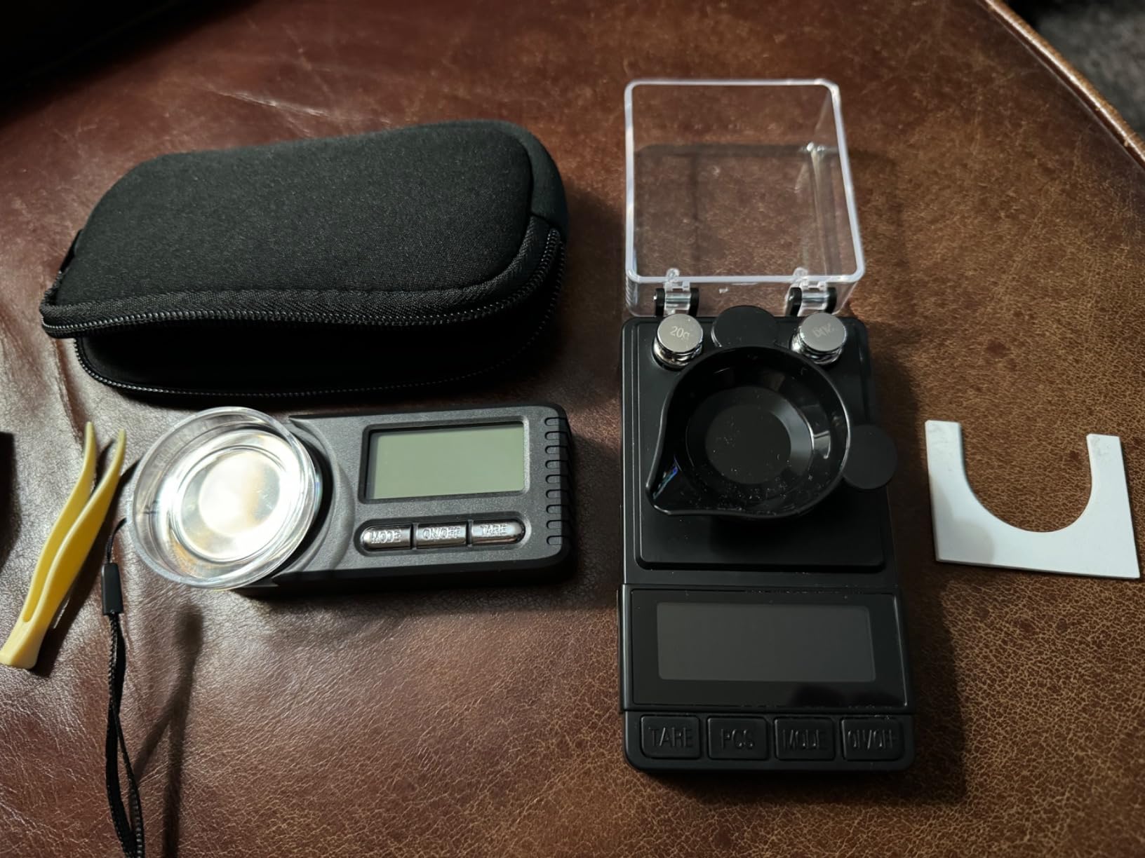 MAXUS Digital Milligram Scale 50g/0.001g, Compact Mg Scale, 2 x 20g Weights customer photo 1