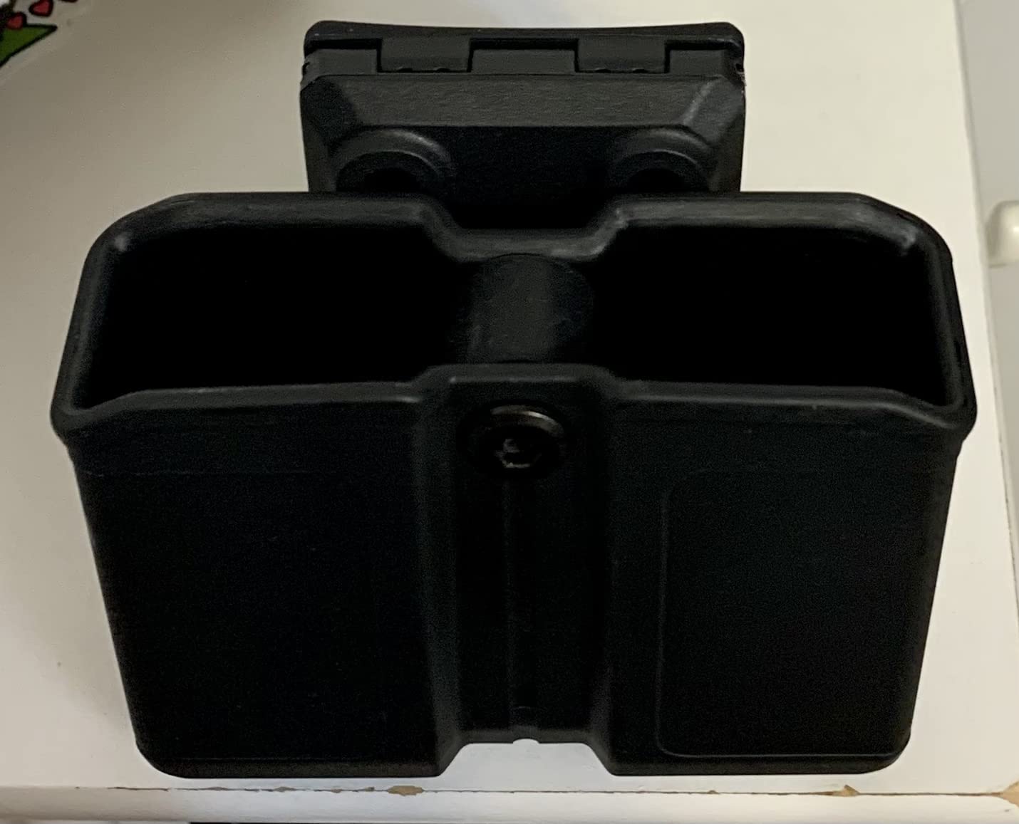 OWB Polymer Double Magazine Holster Ambidextrous Carrier, Fits 9mm/.40 Calibers Double Stack Magazines of Glock, S&W, Sig Sauer, Springfield, Taurus, Beretta, Ruger, Walther, Canik, Colt, CZ, H&K customer photo 1
