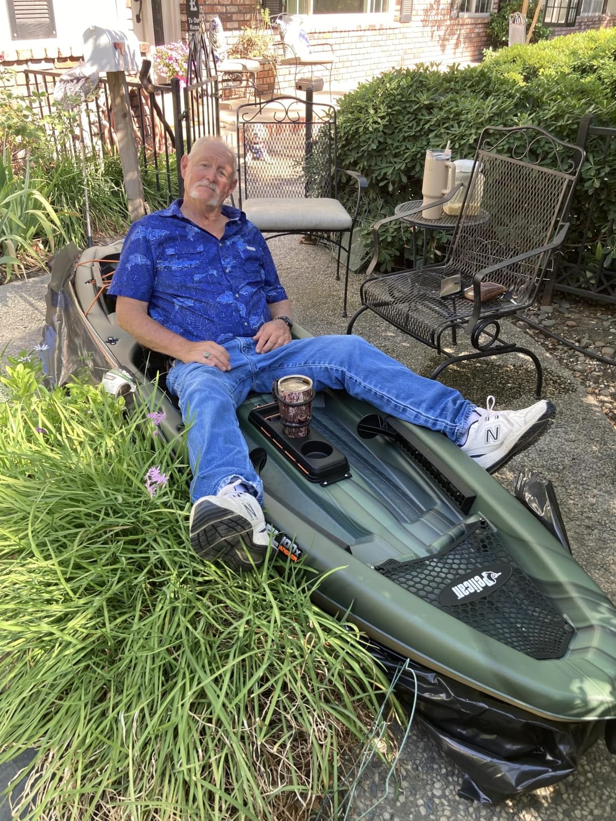 Pelican Sentinel 100X - Angler Sit on top Fishing Kayak - Lightweight - Ergolounge Seating System customer photo 1
